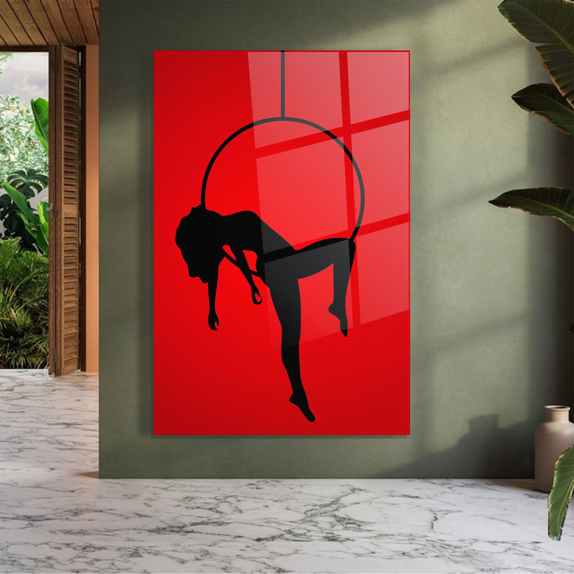Dancer Shilouette mockup 7