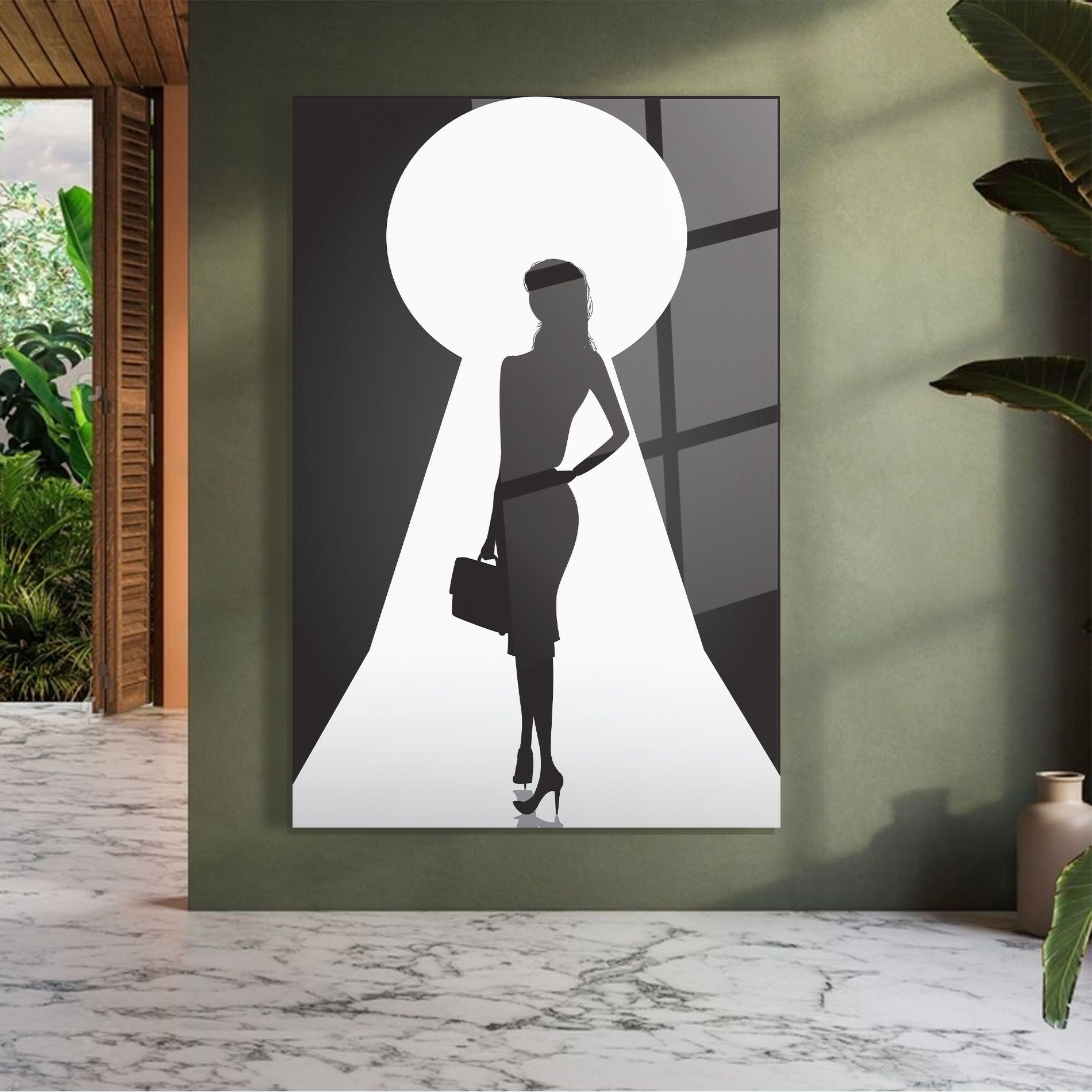 Girl Door mockup 7
