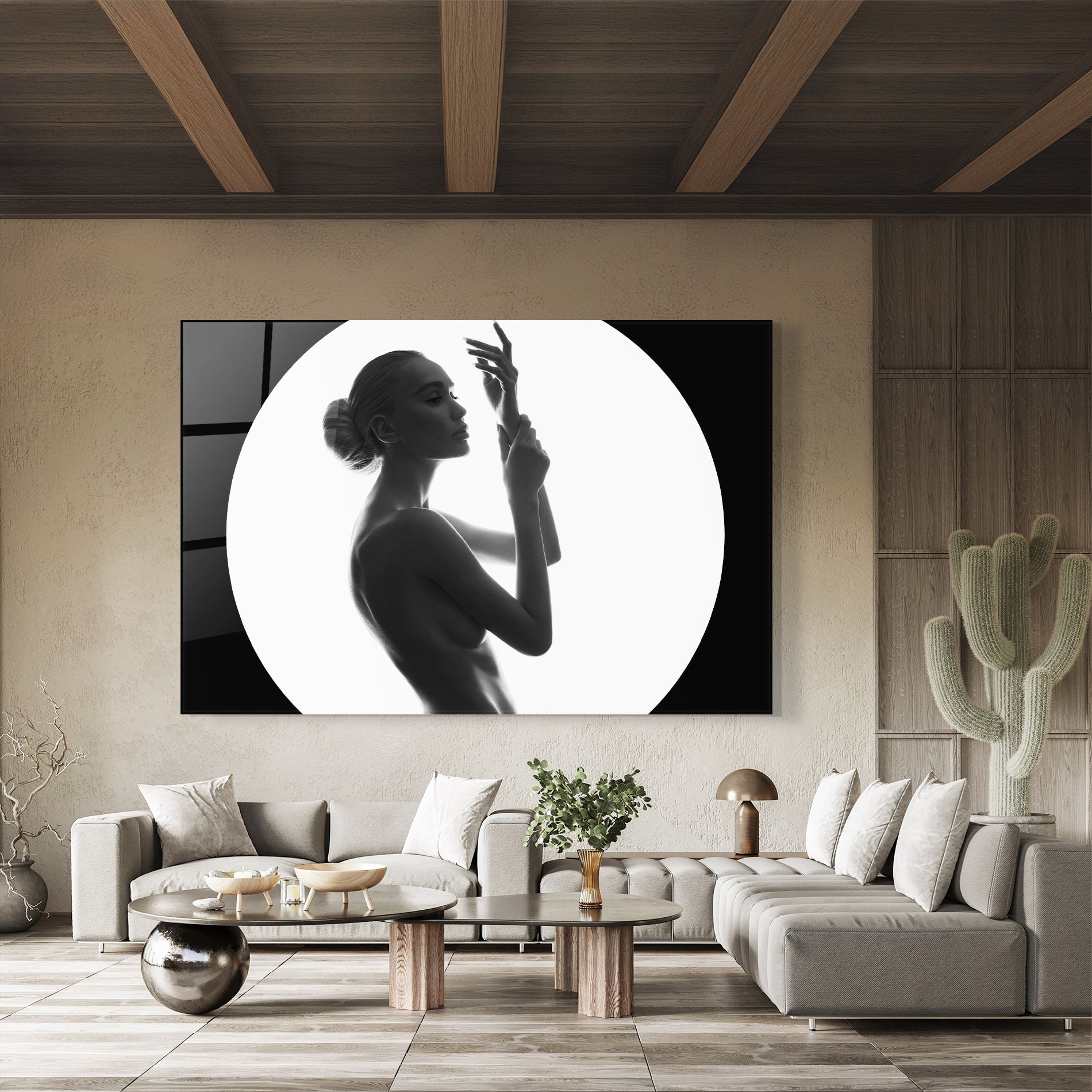 Circle Woman Body mockup 8