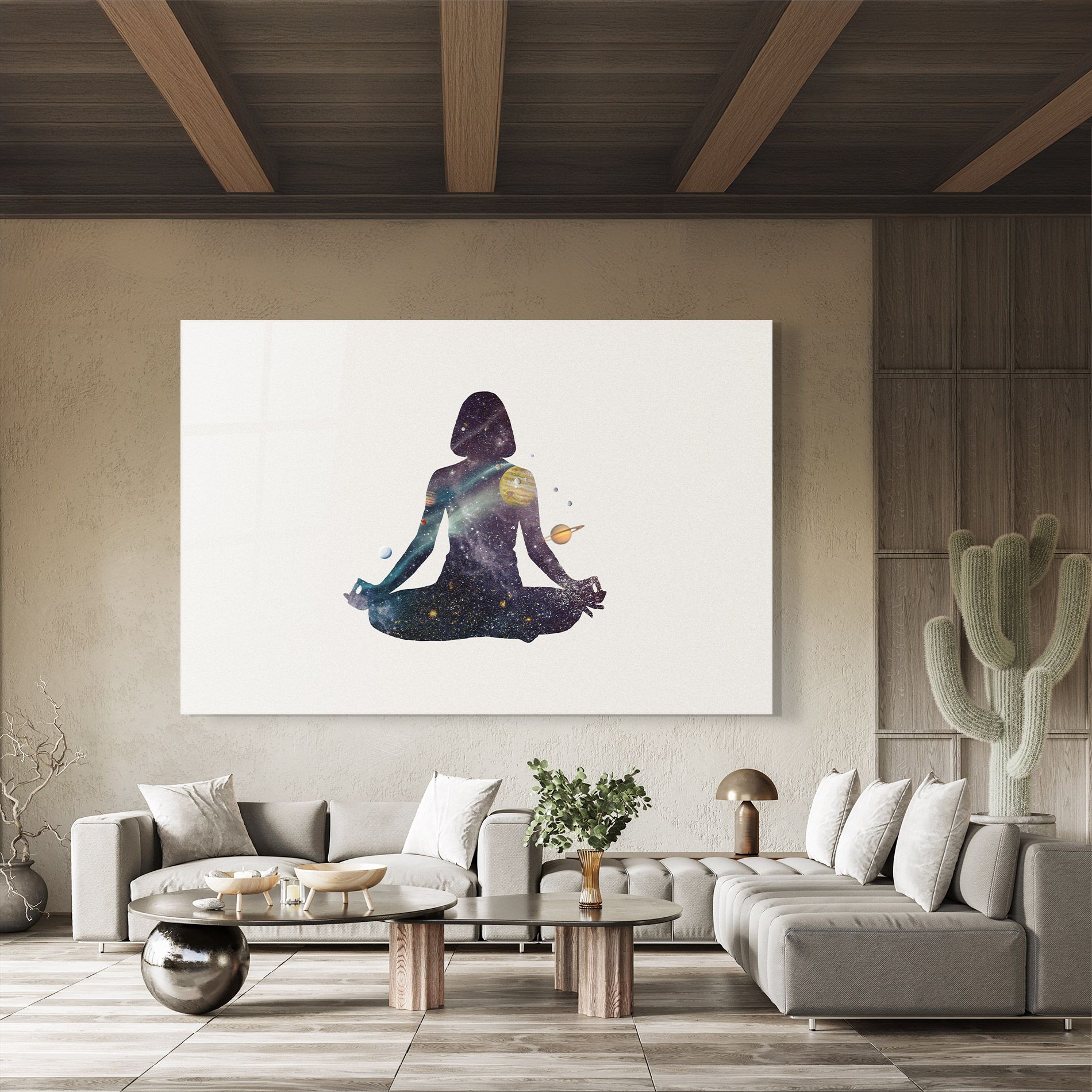 Galaxy Woman Shilouette mockup 8