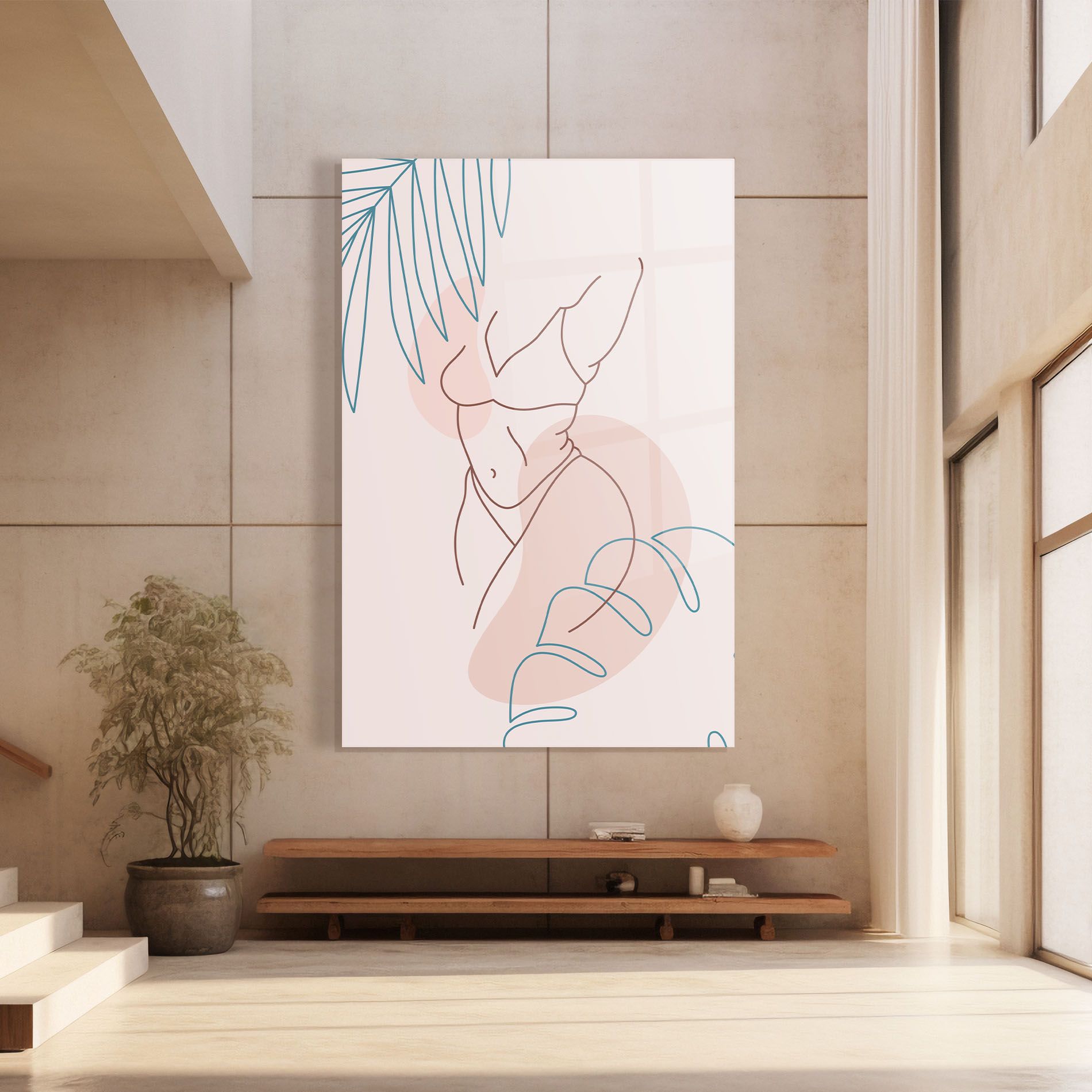 Body Line Leaf mockup 8