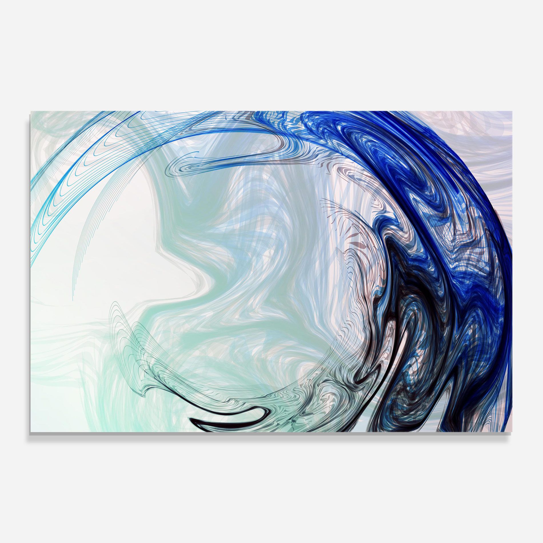 Blue Black Art mockup 0