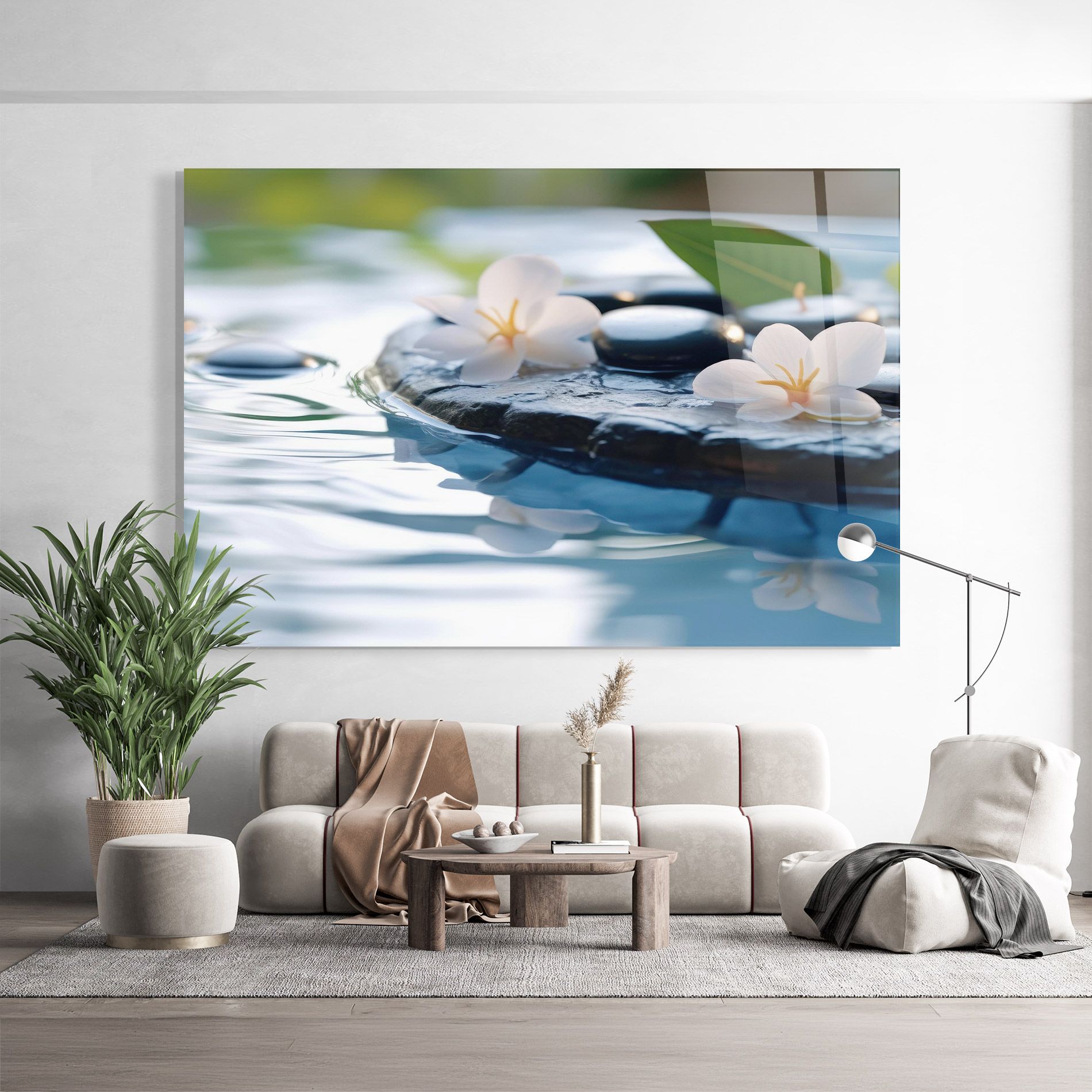 Water White Flowers mockup 9