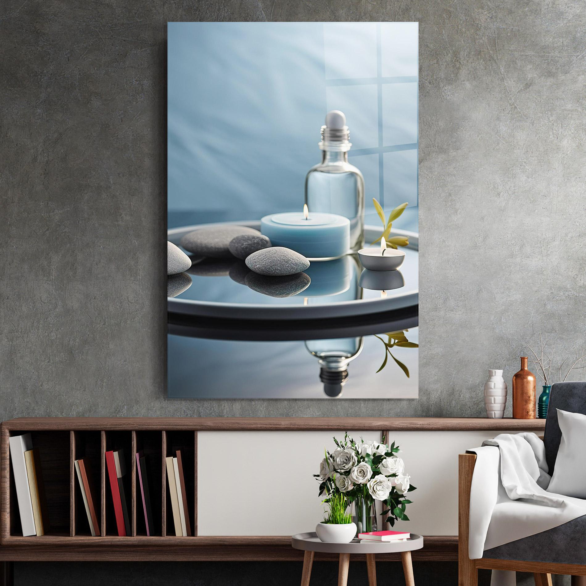 Tablou Sticla Beauty Treatment mockup 2