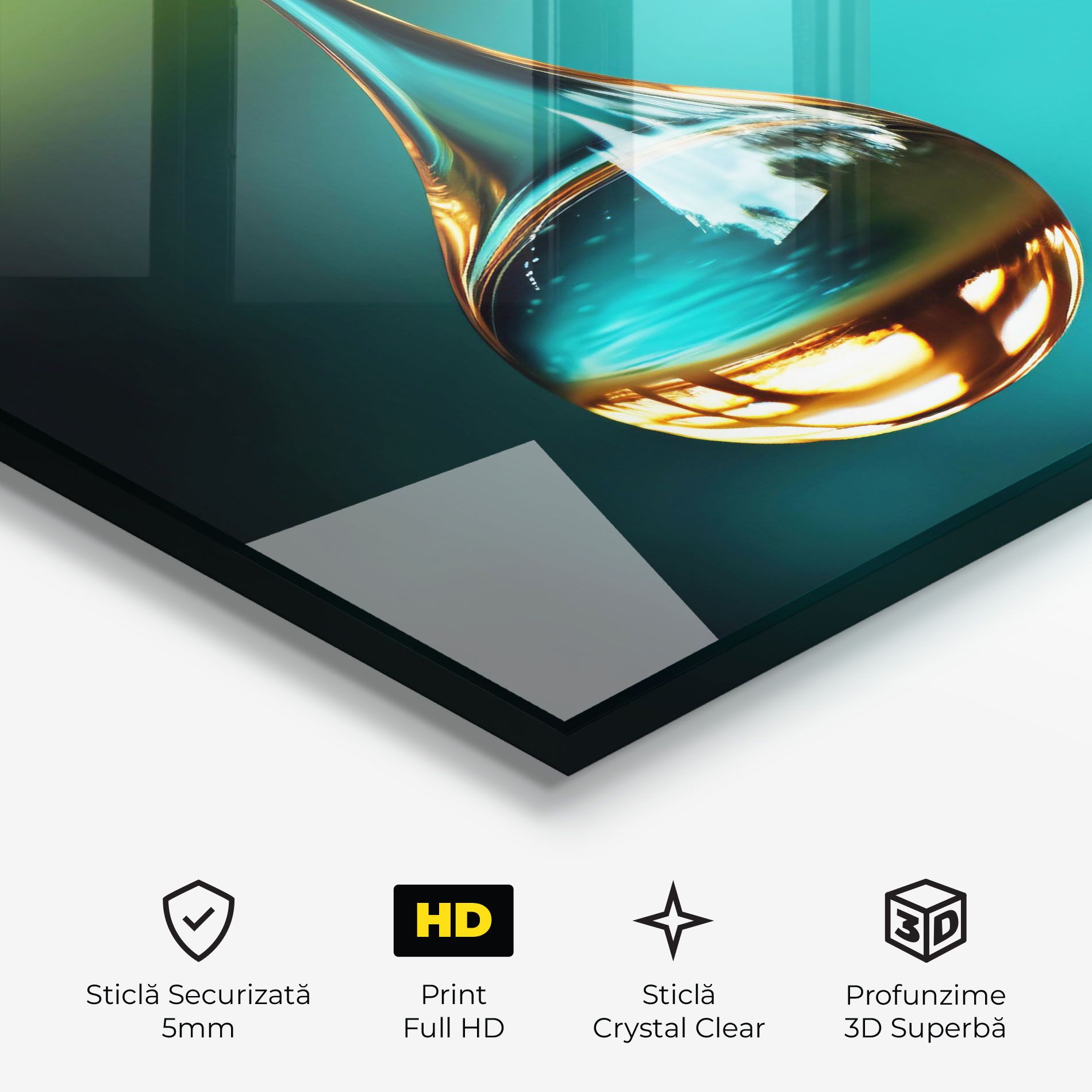 Big Green Drop mockup 3