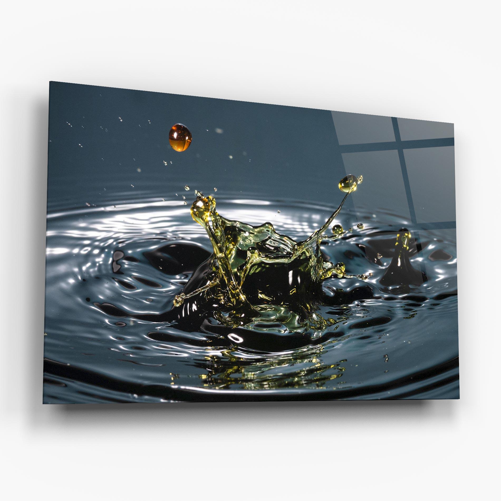 Tablou Sticla Beautiful Life Water mockup 6