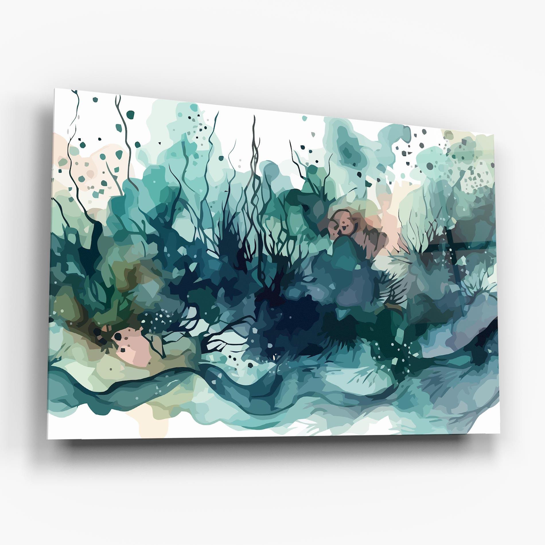 Tablou Sticla Deep Ocean Art mockup 6