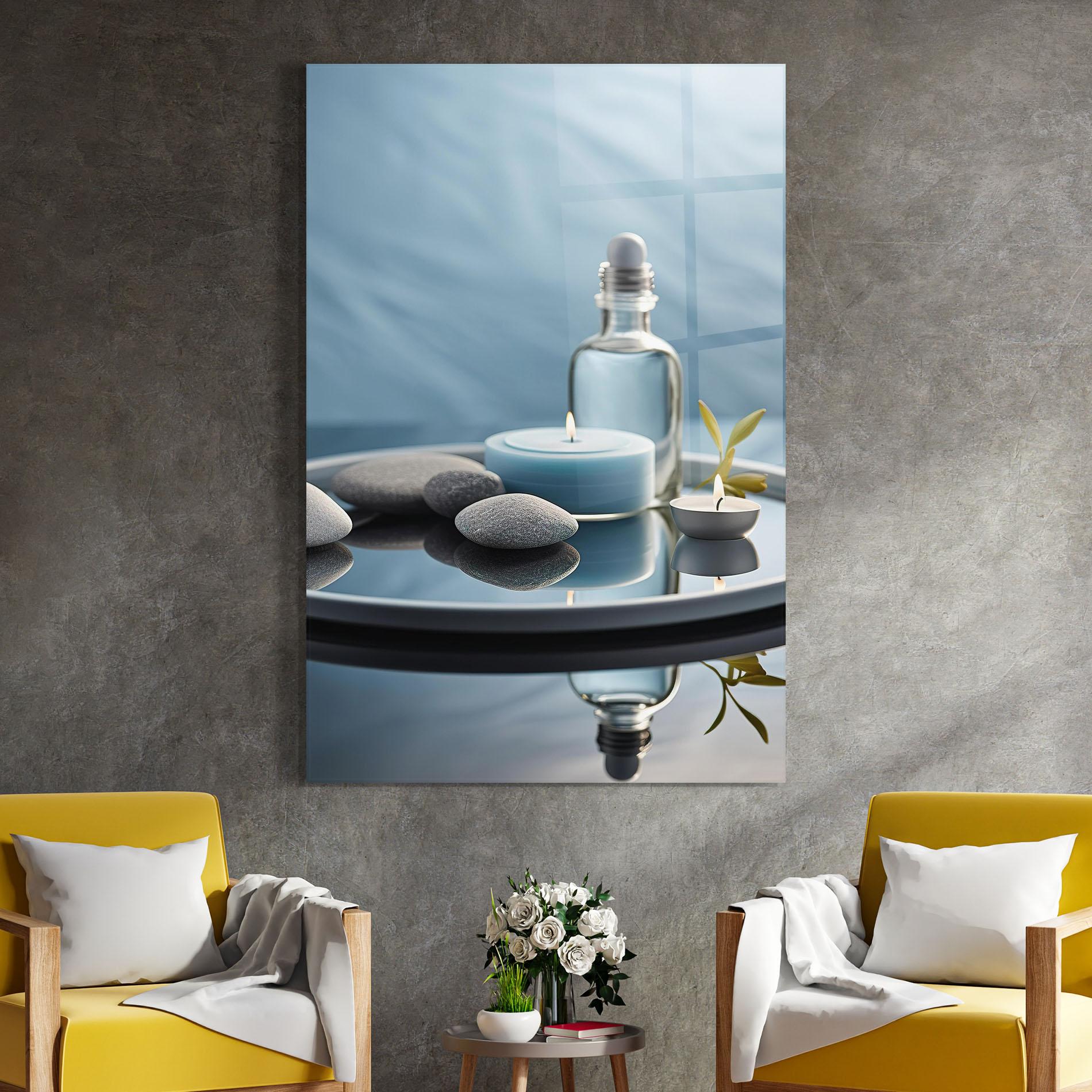 Tablou Sticla Beauty Treatment mockup 4