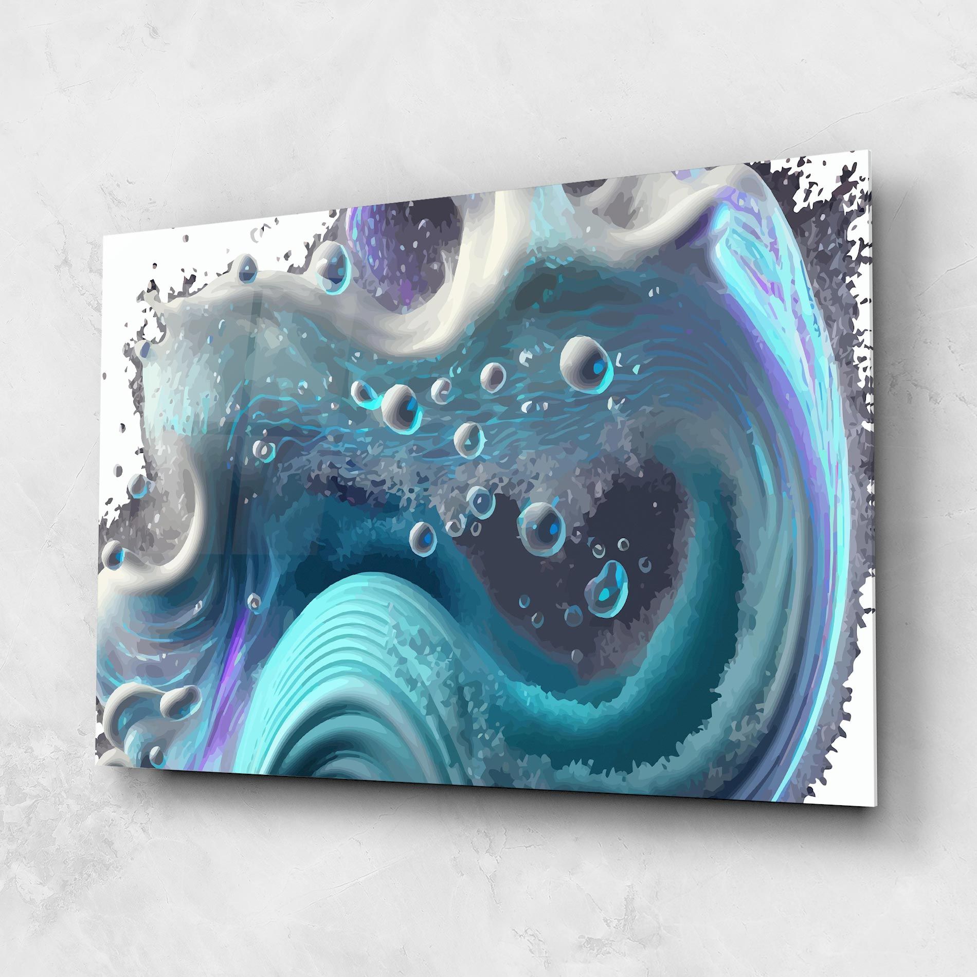 Blue Purple Water mockup 1