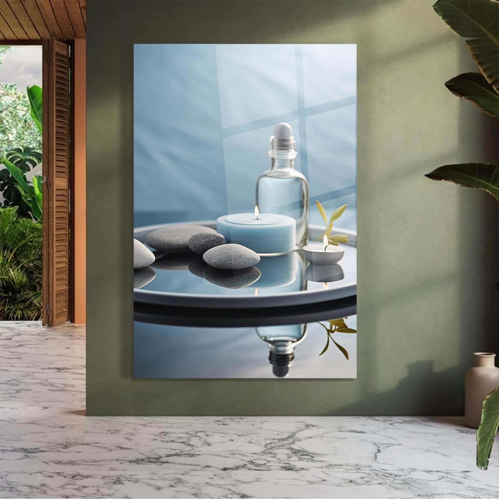 Tablou Sticla Beauty Treatment mockup 7