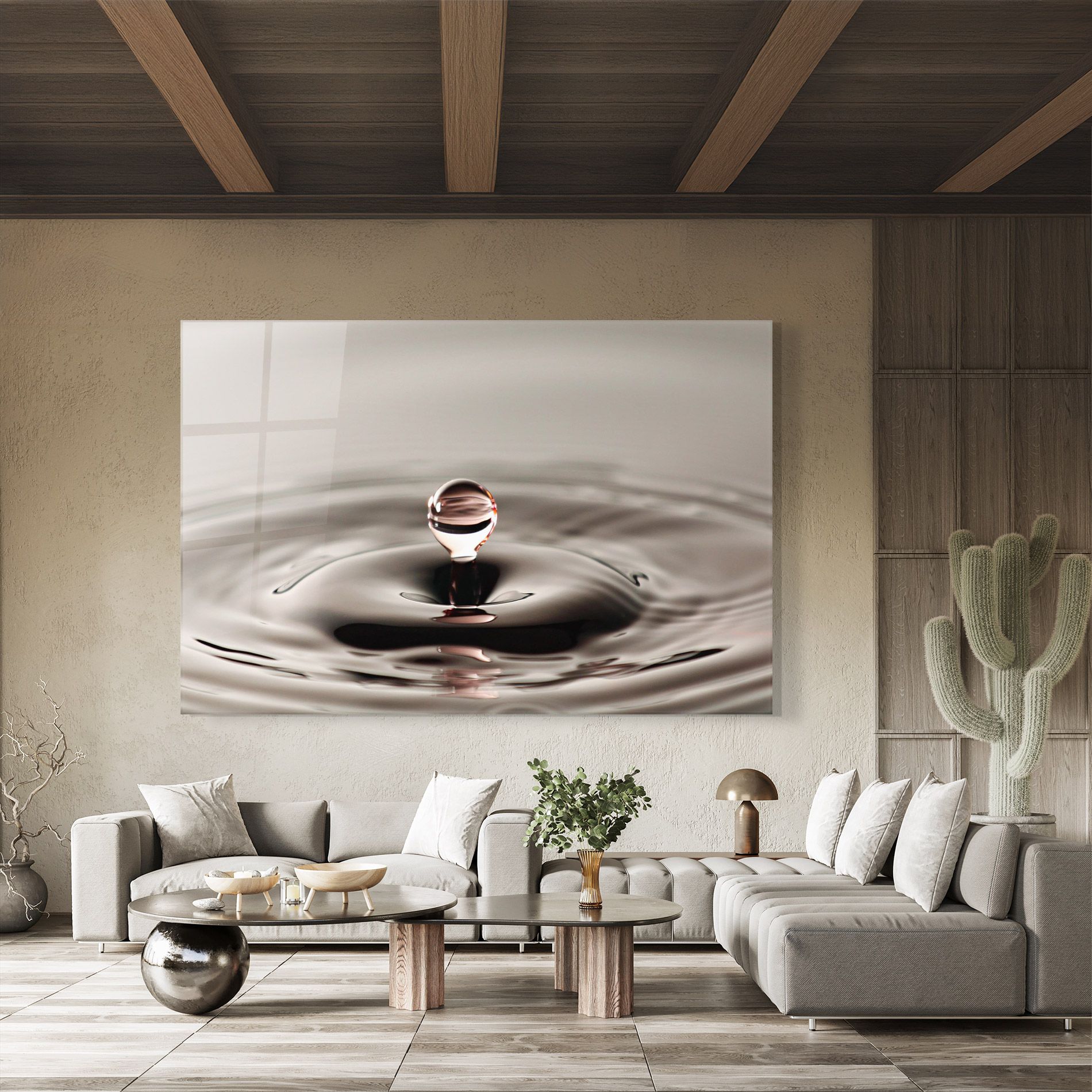 Close Red Water Drop mockup 8