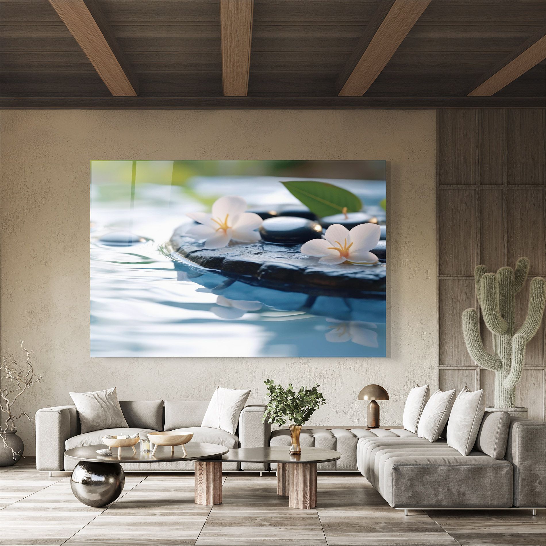 Water White Flowers mockup 8