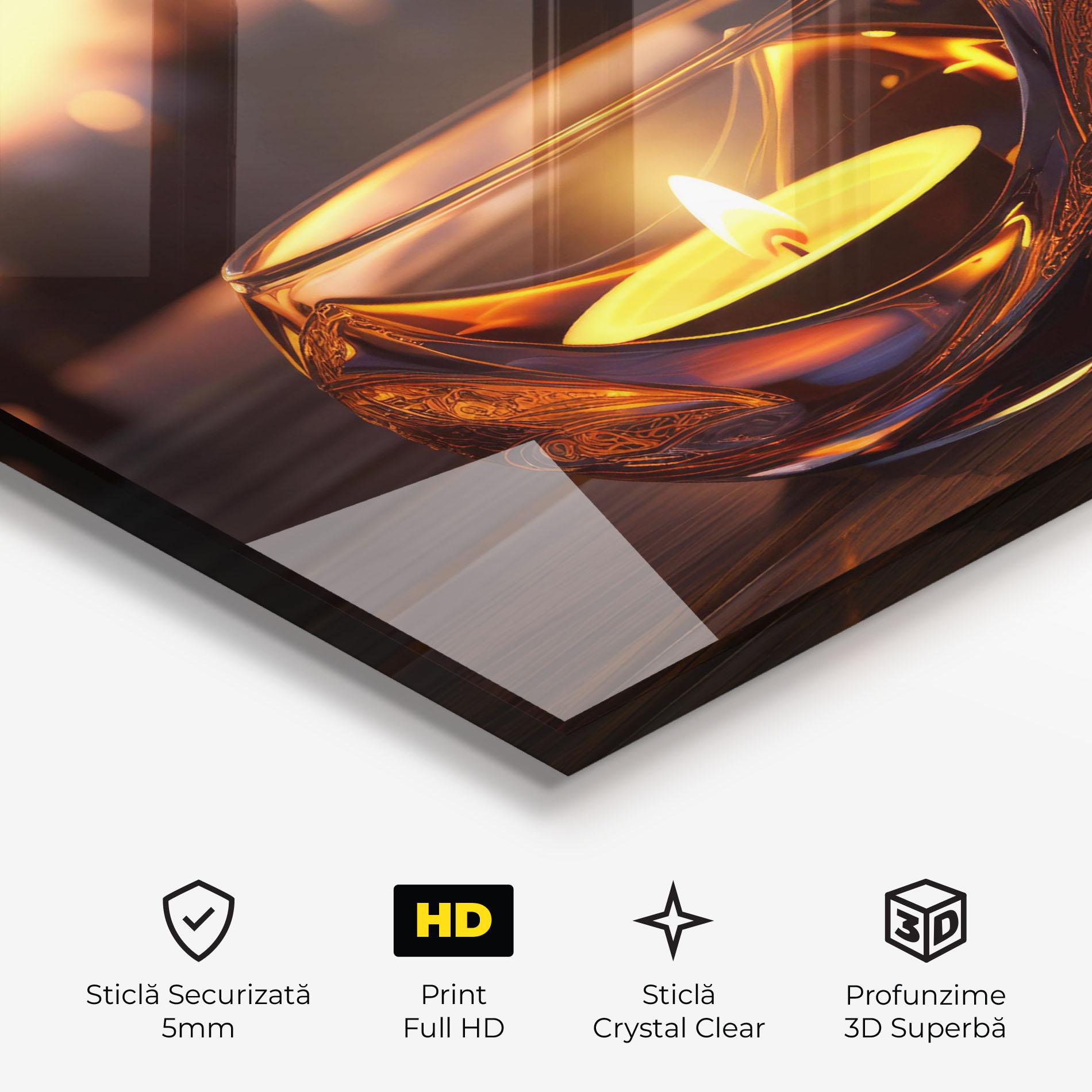 Tablou Sticla Fire Bowl mockup 3