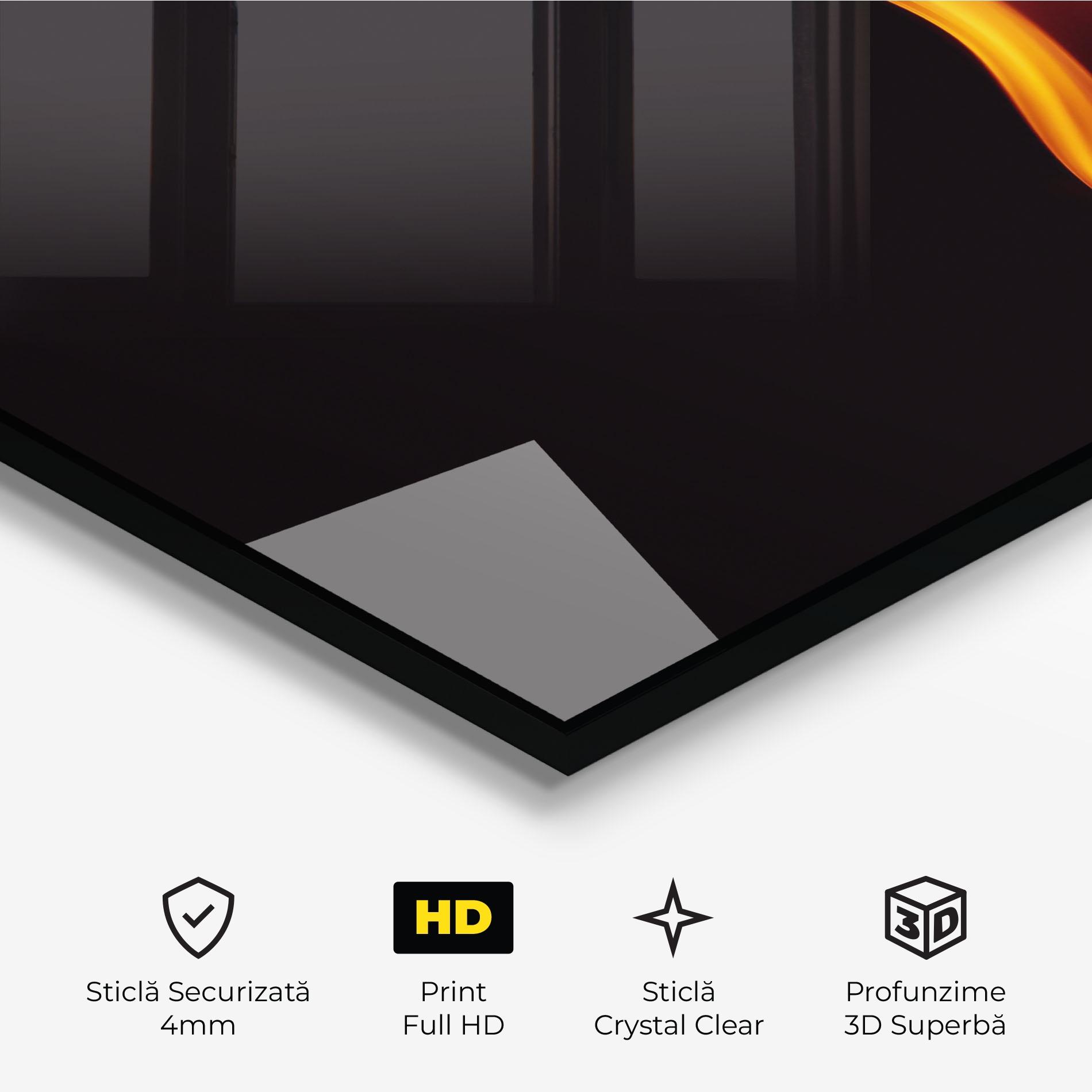 Tablou Sticla Flame Relax mockup 3