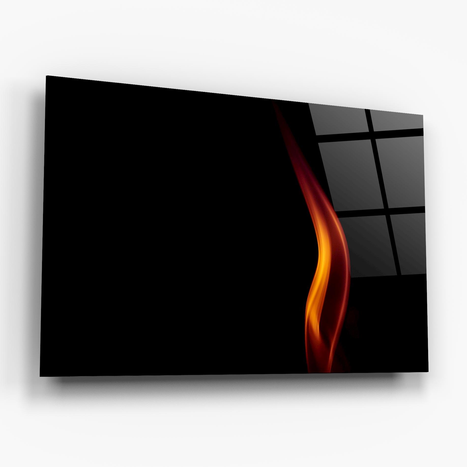 Tablou Sticla Flame Relax mockup 6