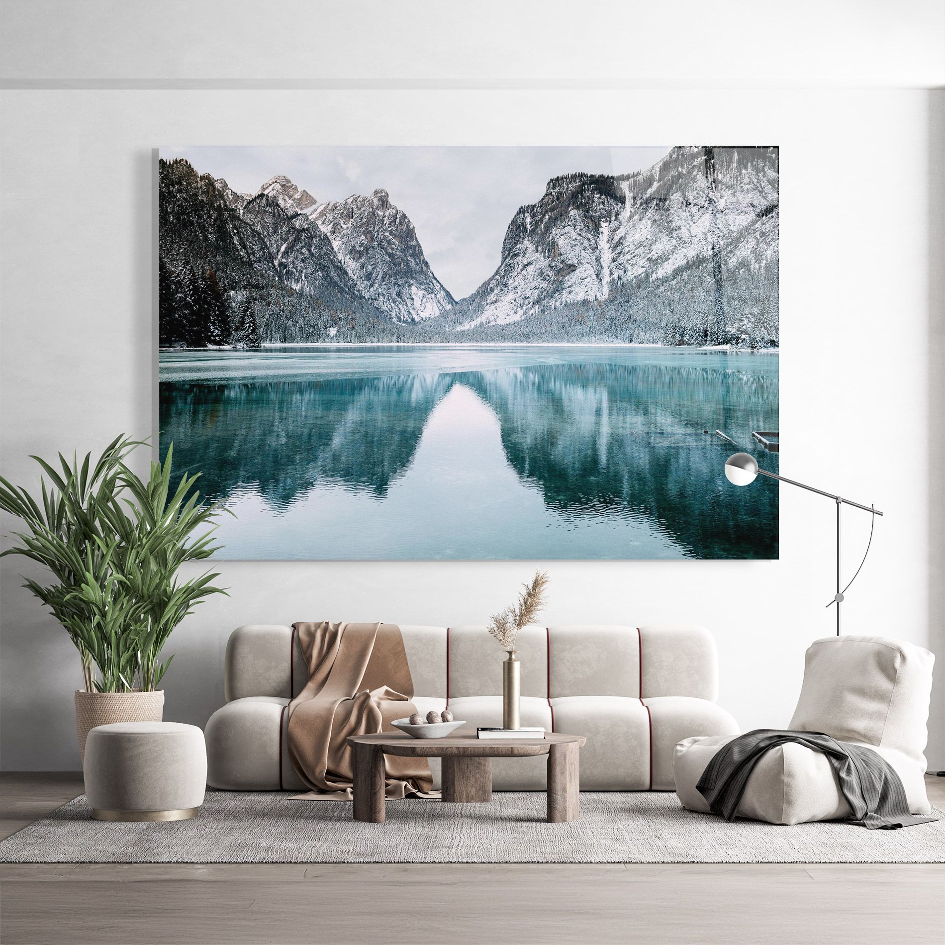 Lake Reflection Mountain mockup 9