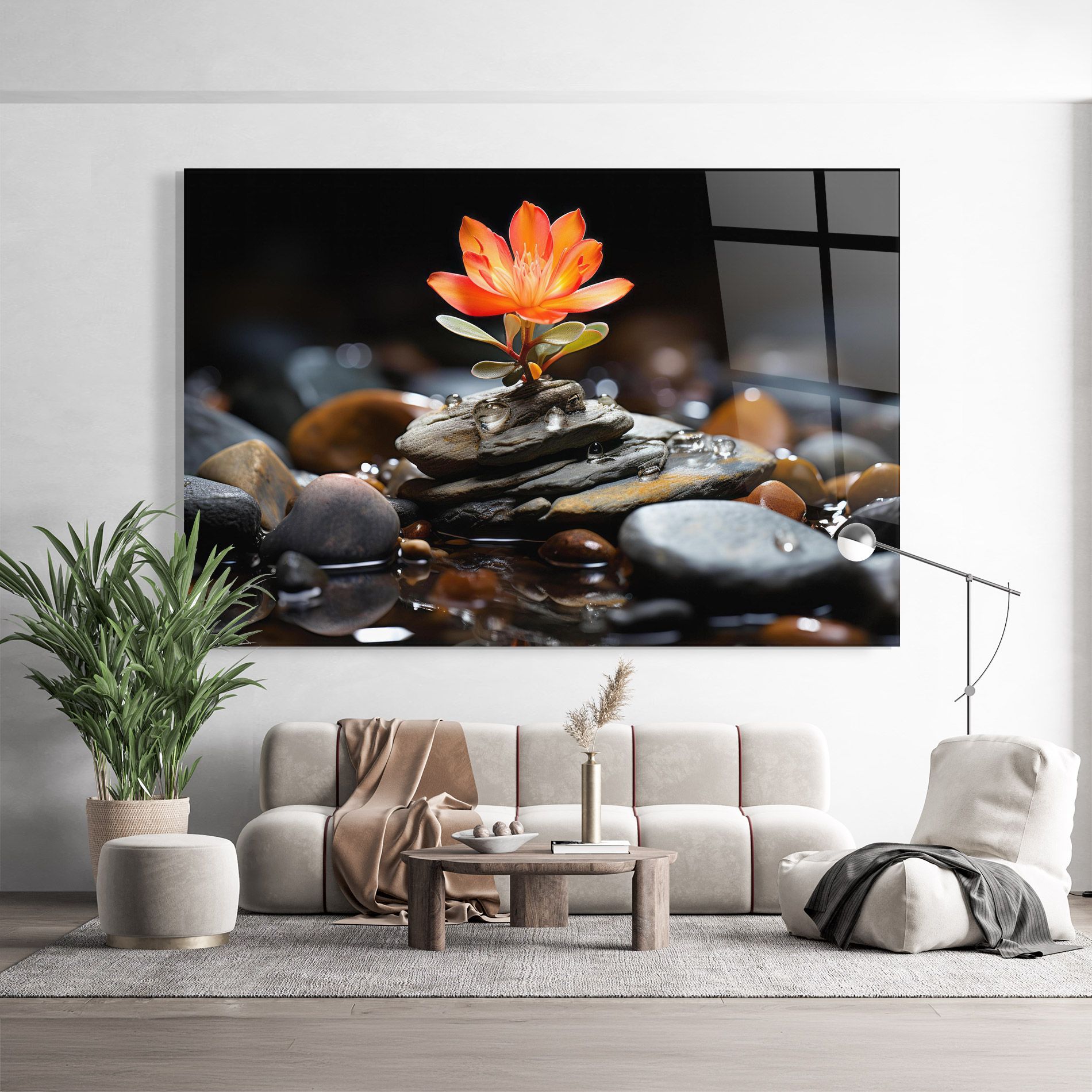 Orange Flower Stone mockup 9