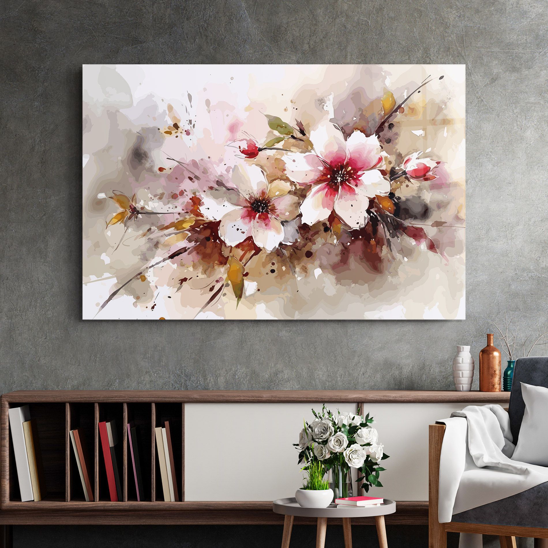 Beautiful Cherry Flower mockup 2
