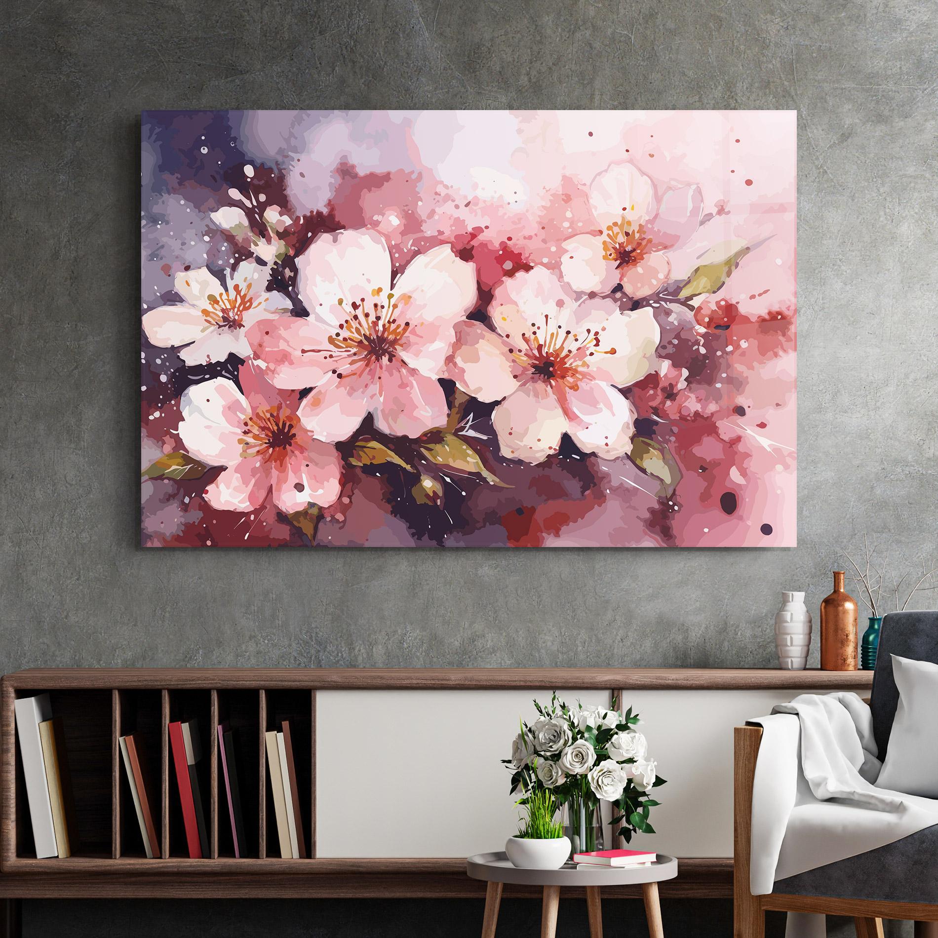 Tablou Sticla Beautiful Nature Art mockup 2