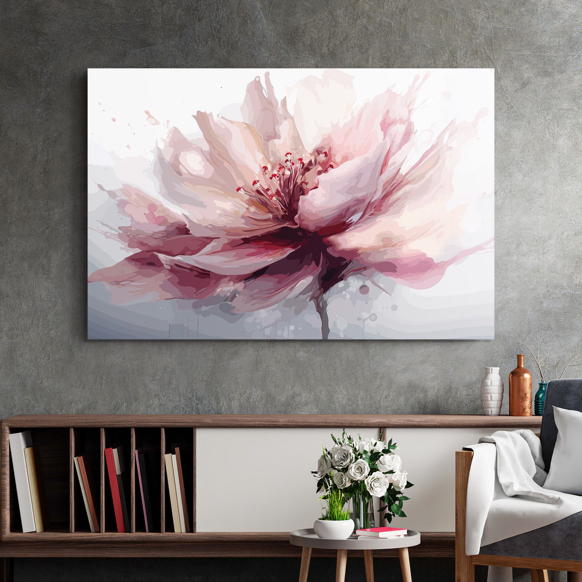 Meditation Flower mockup 2