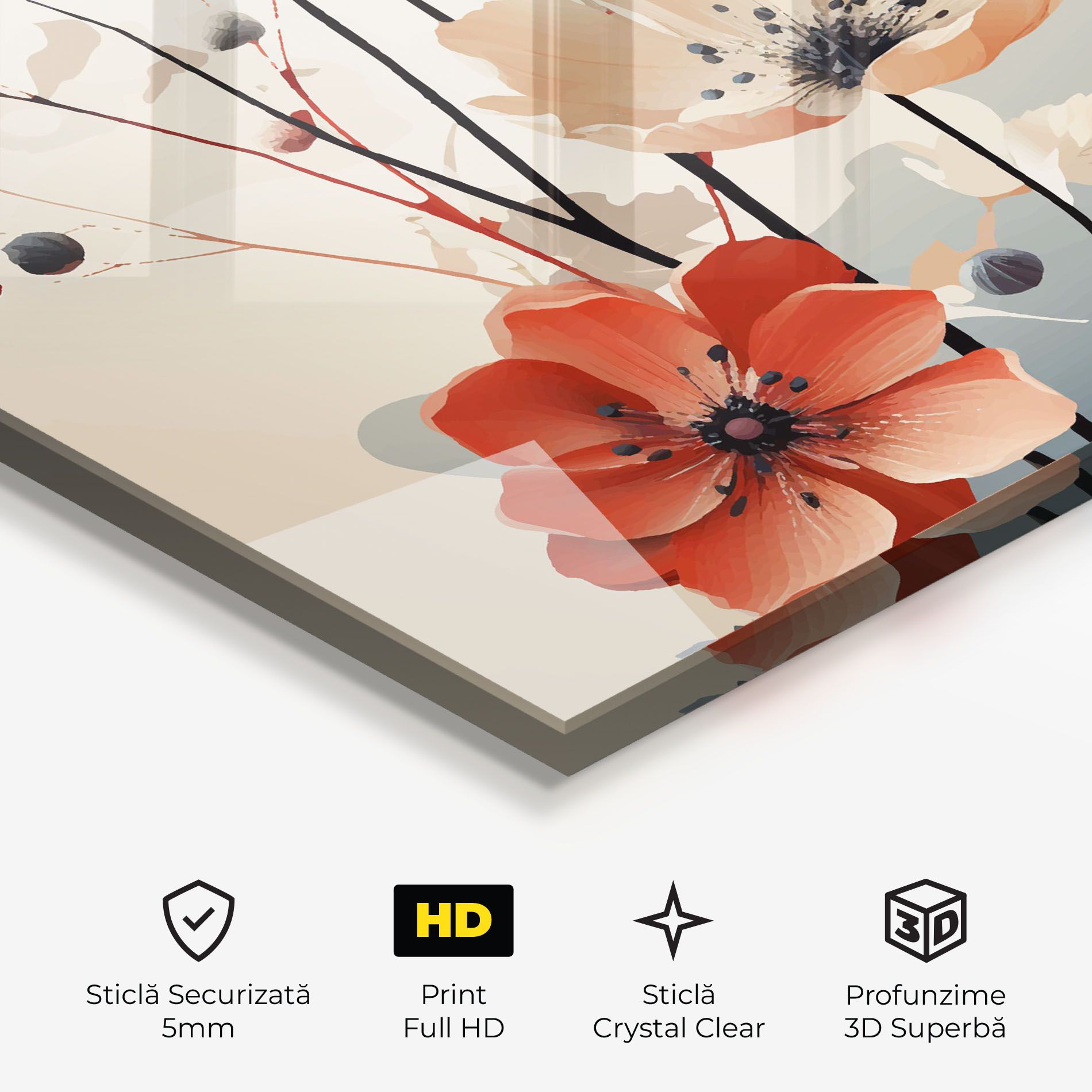 Cream Flower Nature mockup 3