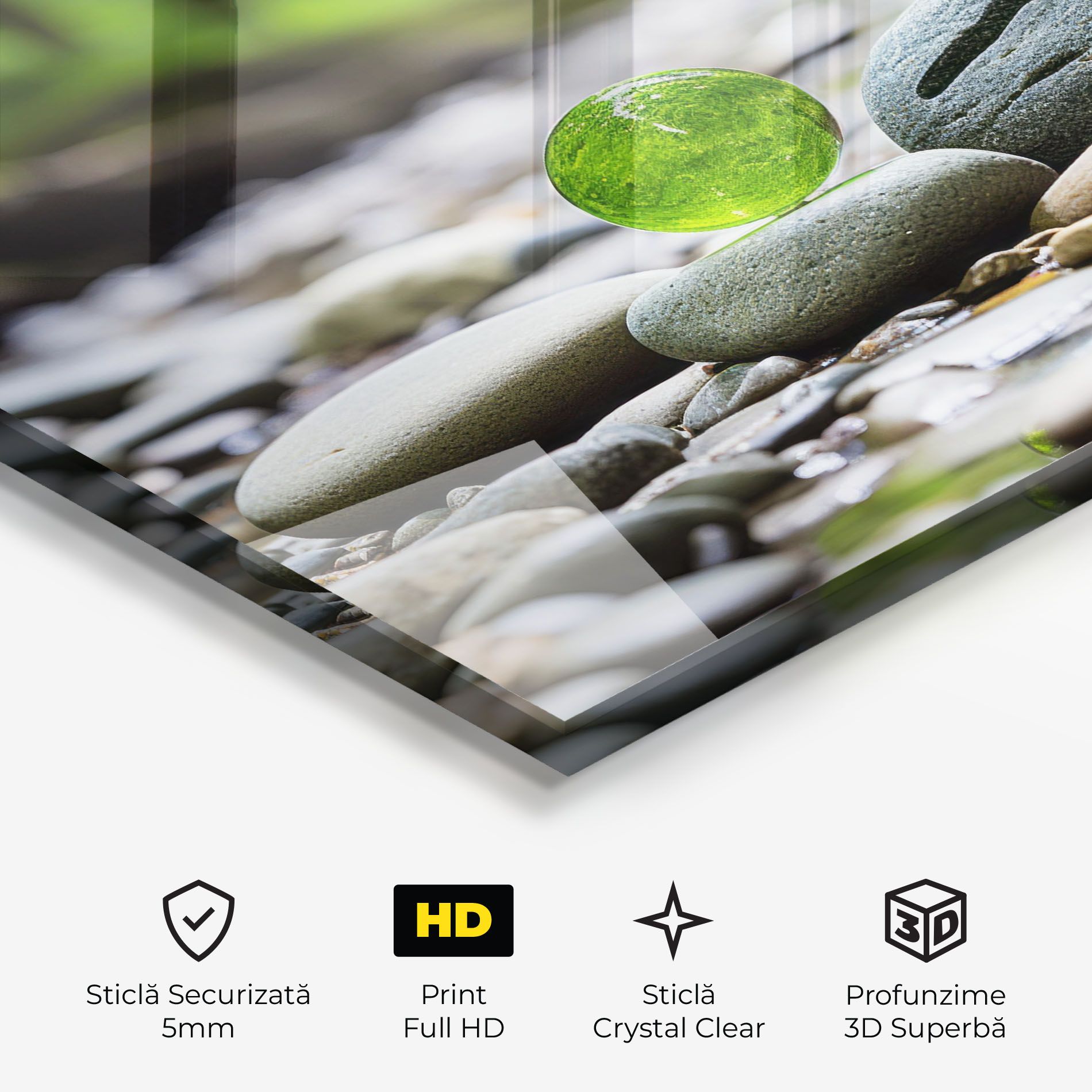 Green Glass Balls mockup 3