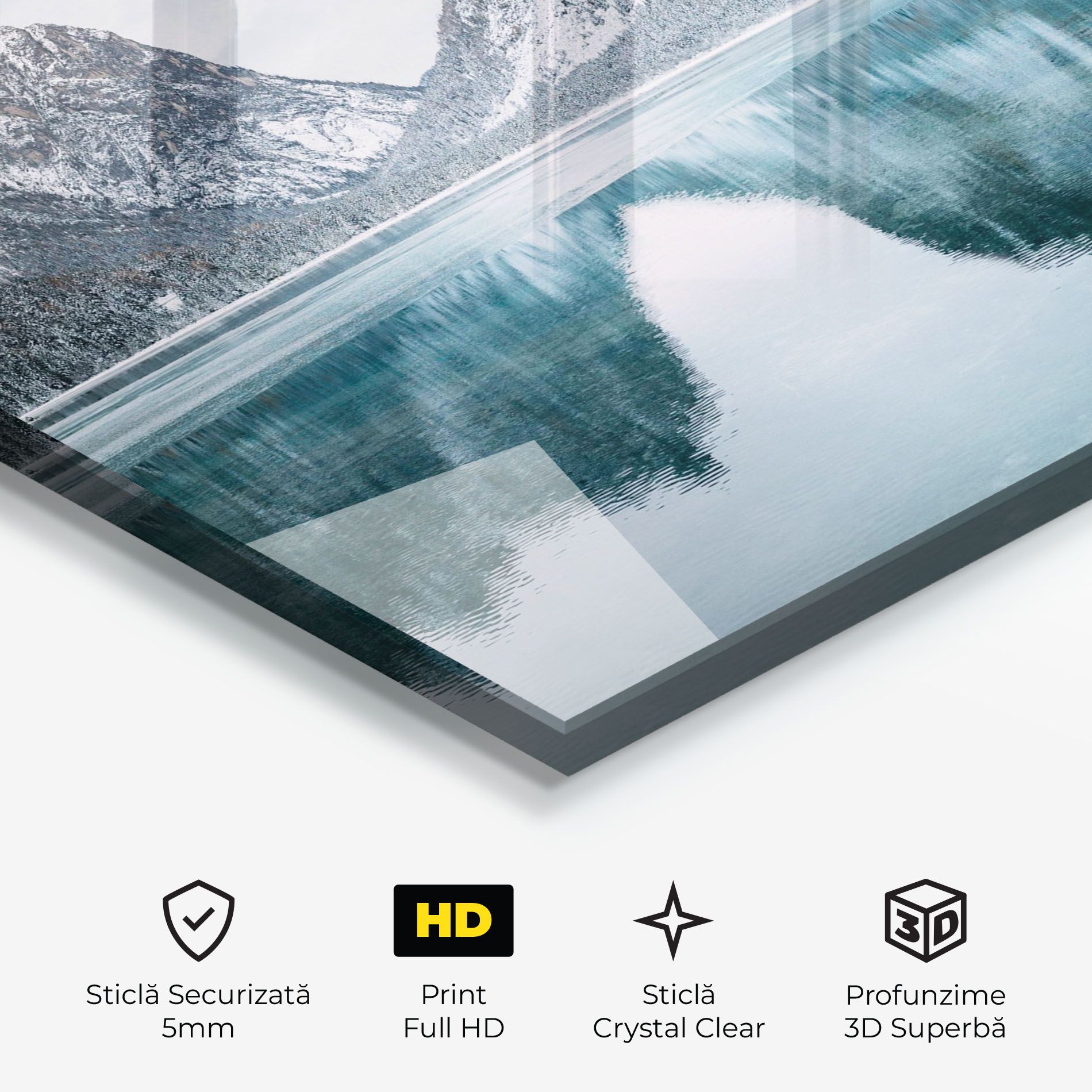 Lake Reflection Mountain mockup 3