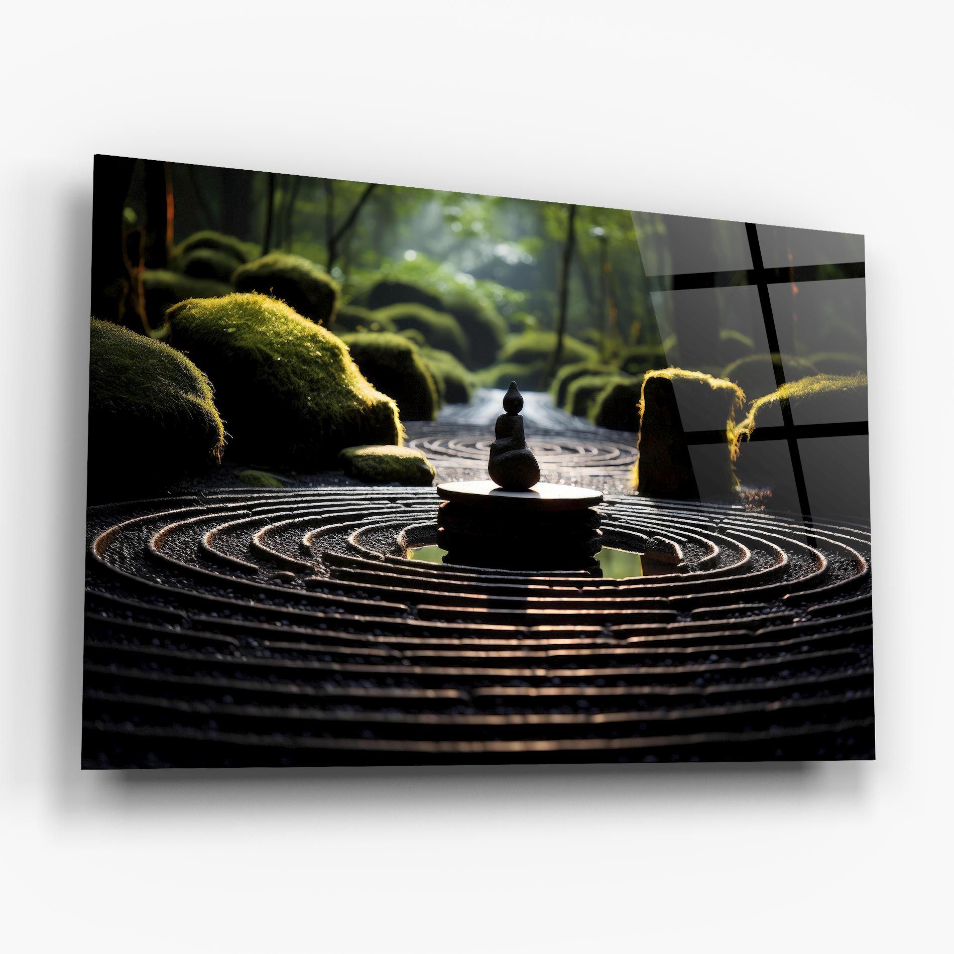 Beautiful Zen Garden mockup 6