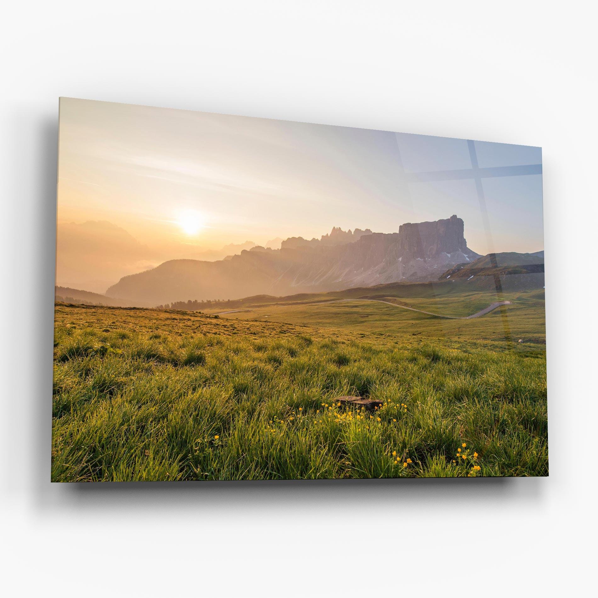 Tablou Sticla Calming View mockup 6