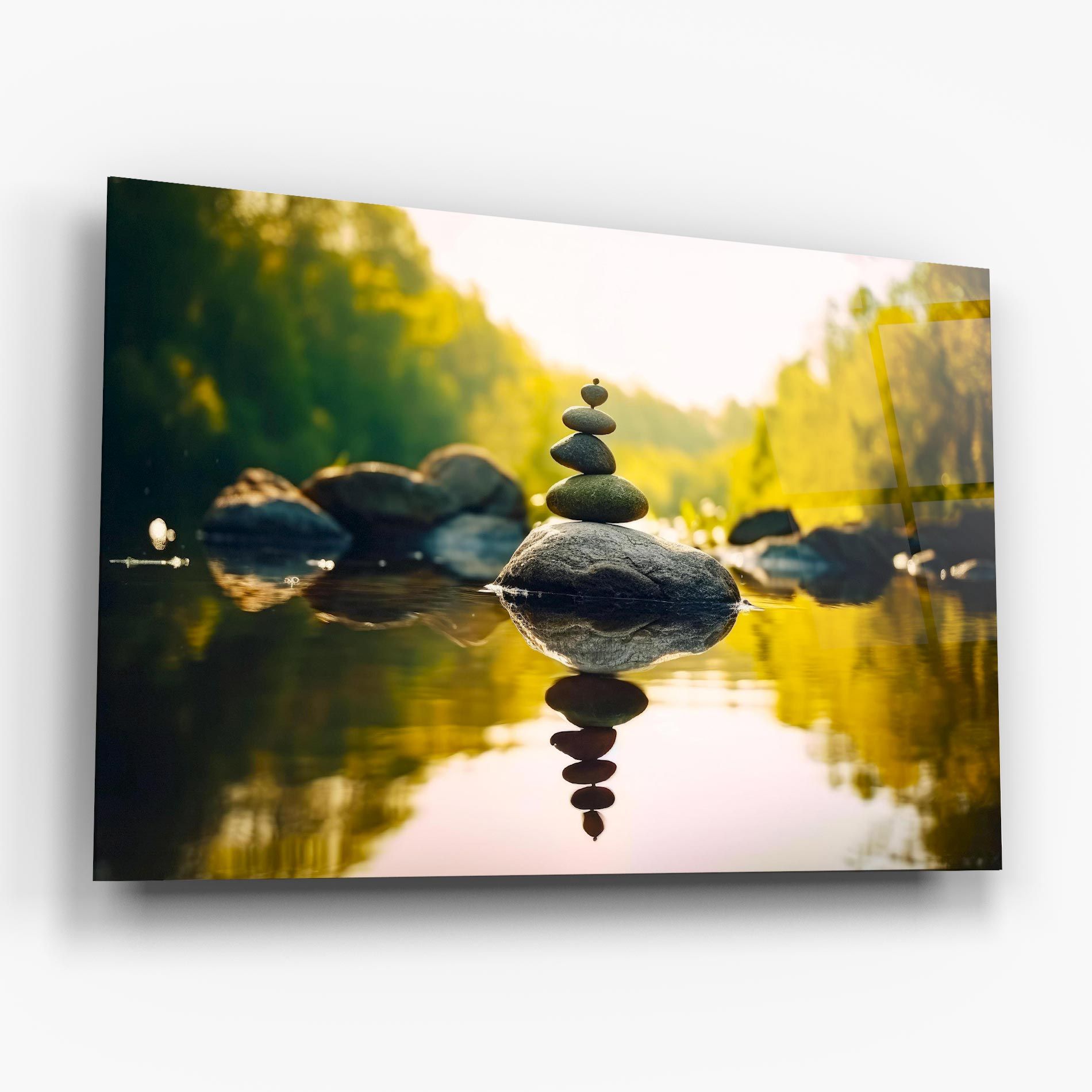 Lake Meditation Rocks mockup 6