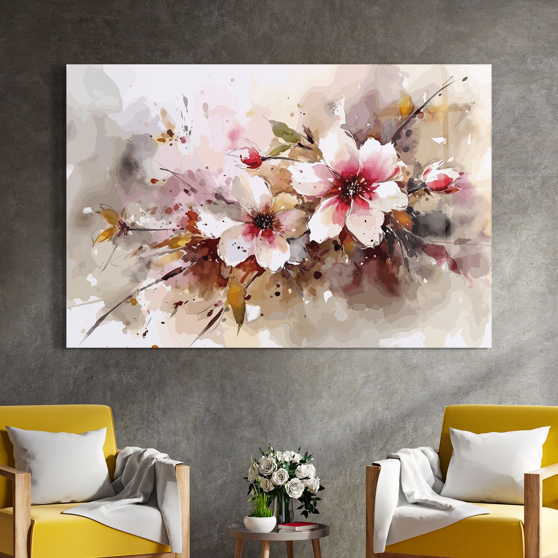 Beautiful Cherry Flower mockup 4