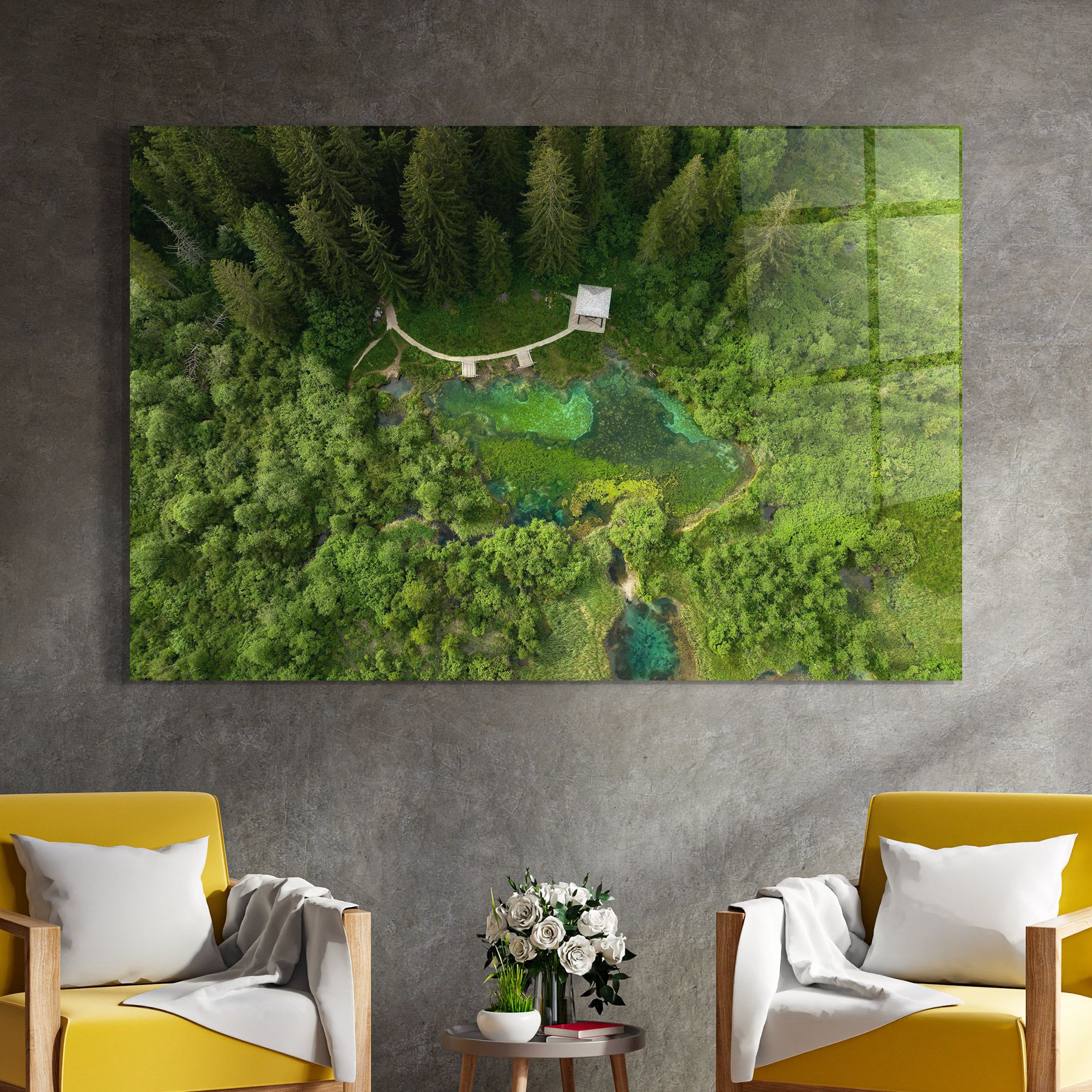 Forest Pretty View mockup 4