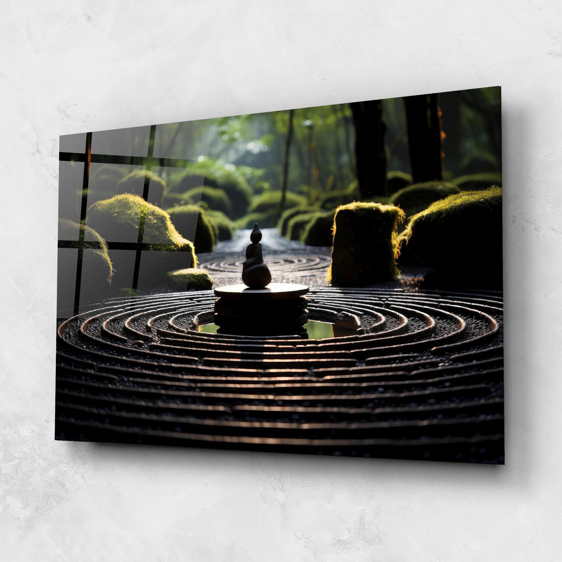 Beautiful Zen Garden mockup 1