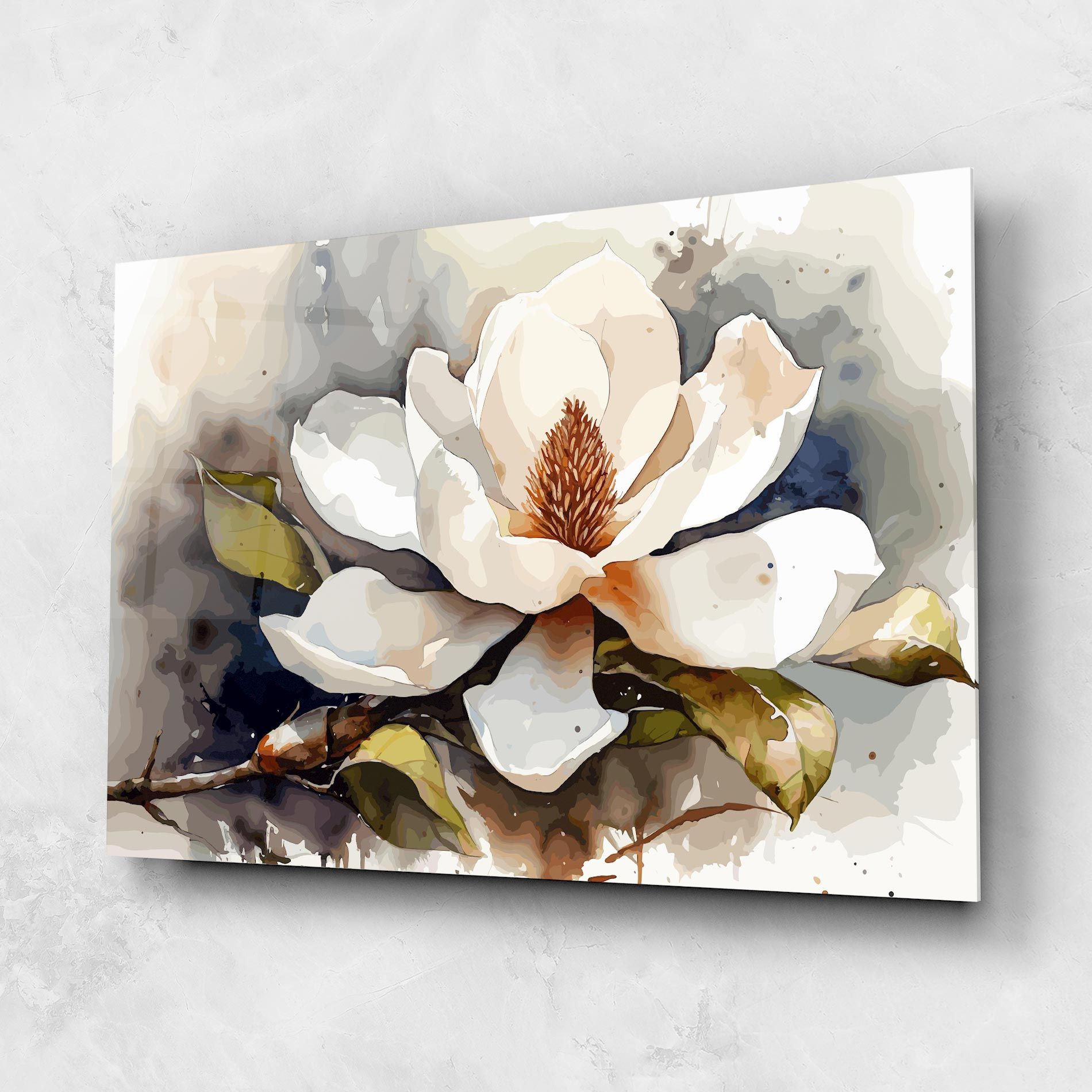 Cream Nature Flower mockup 1