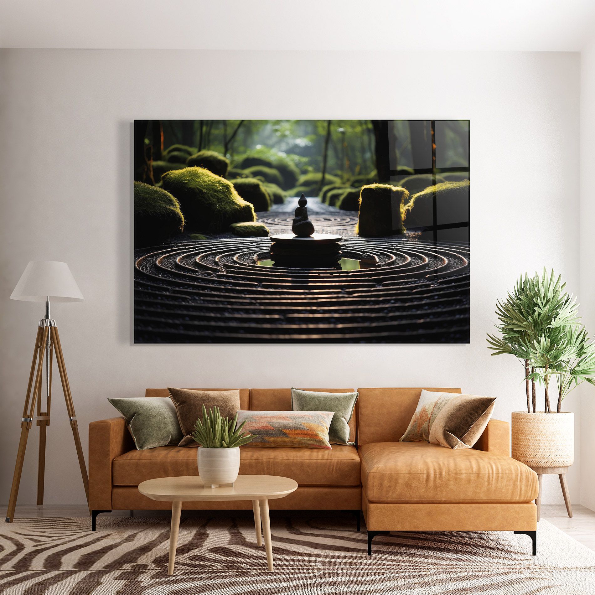 Beautiful Zen Garden mockup 7