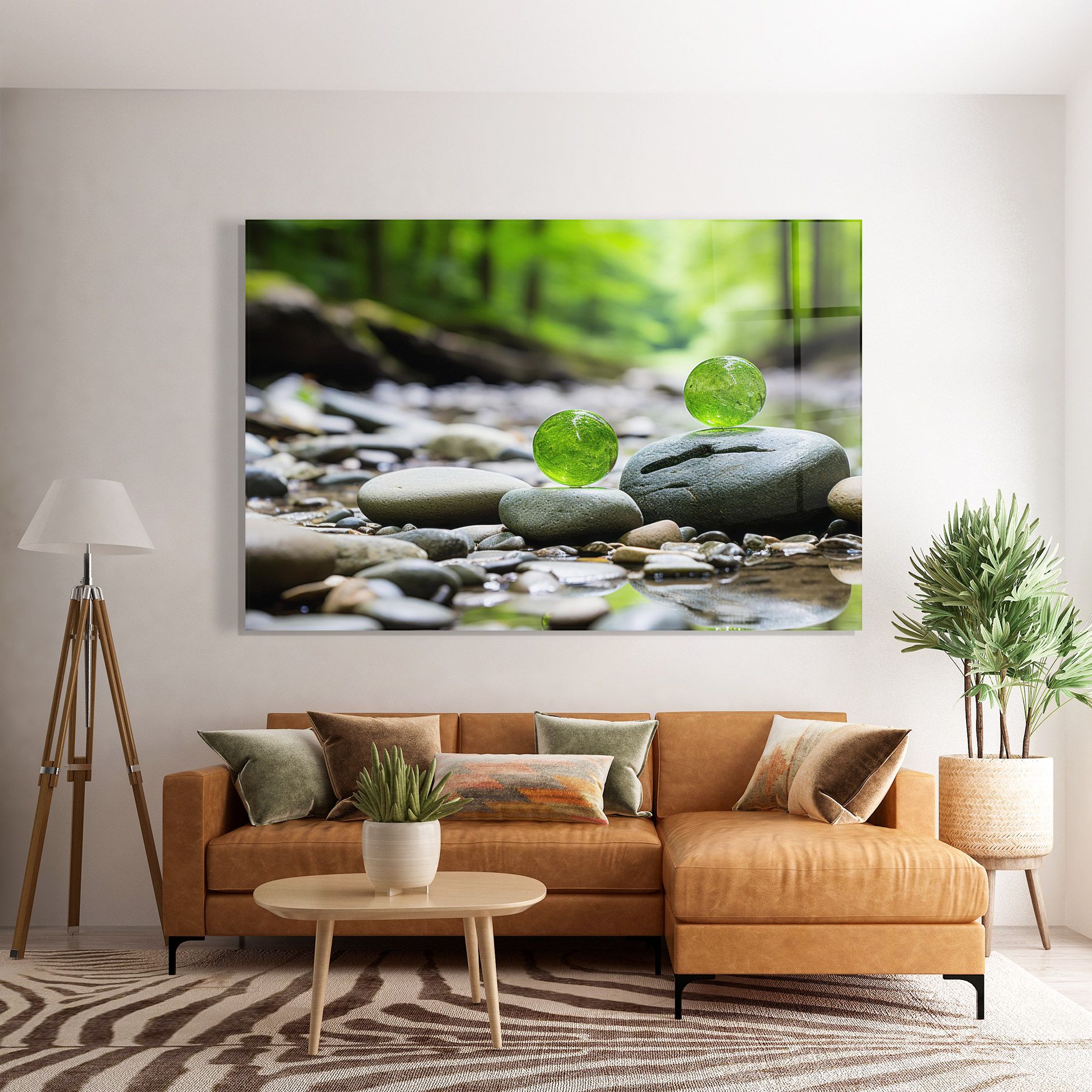 Green Glass Balls mockup 7