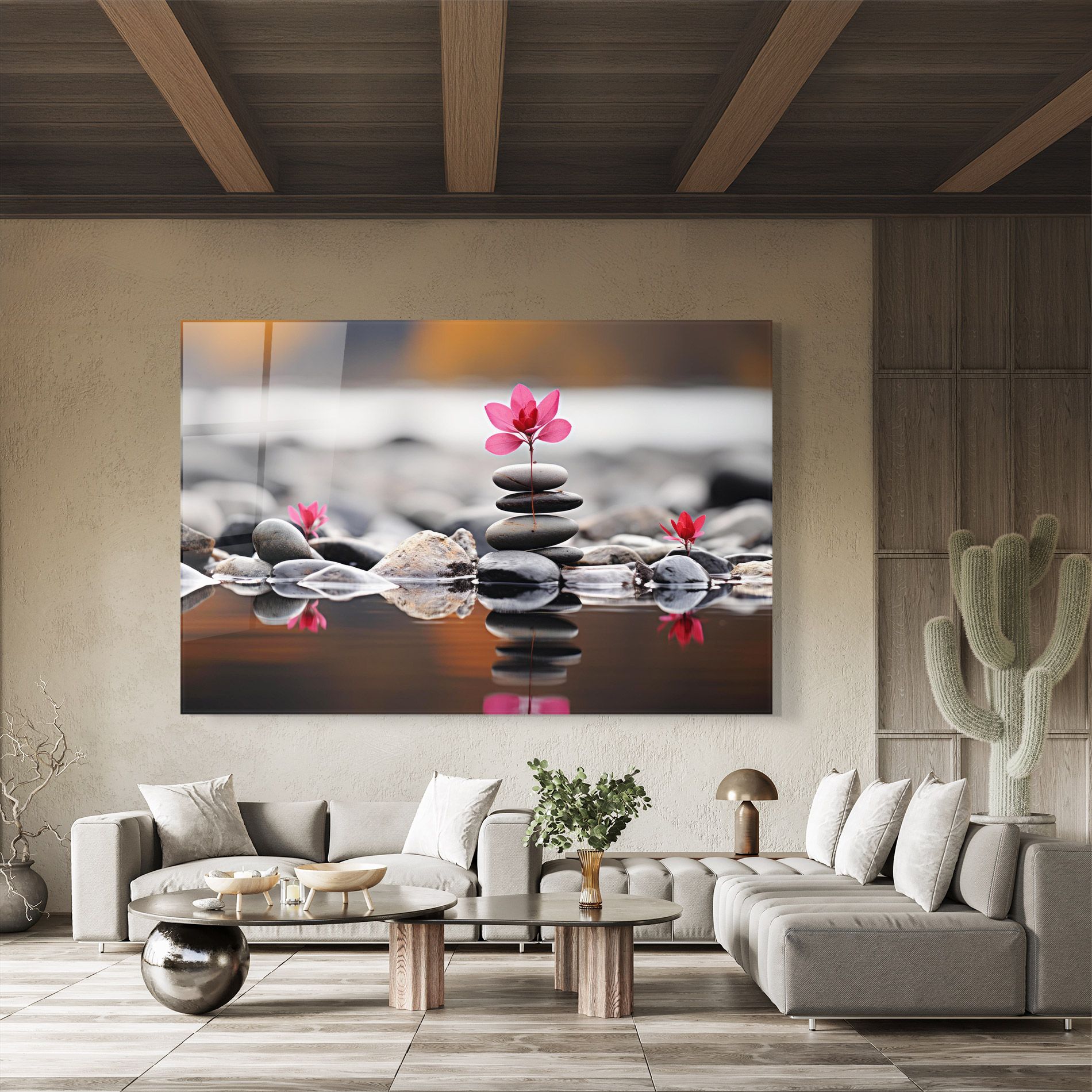 Grey Rocks Flower mockup 8