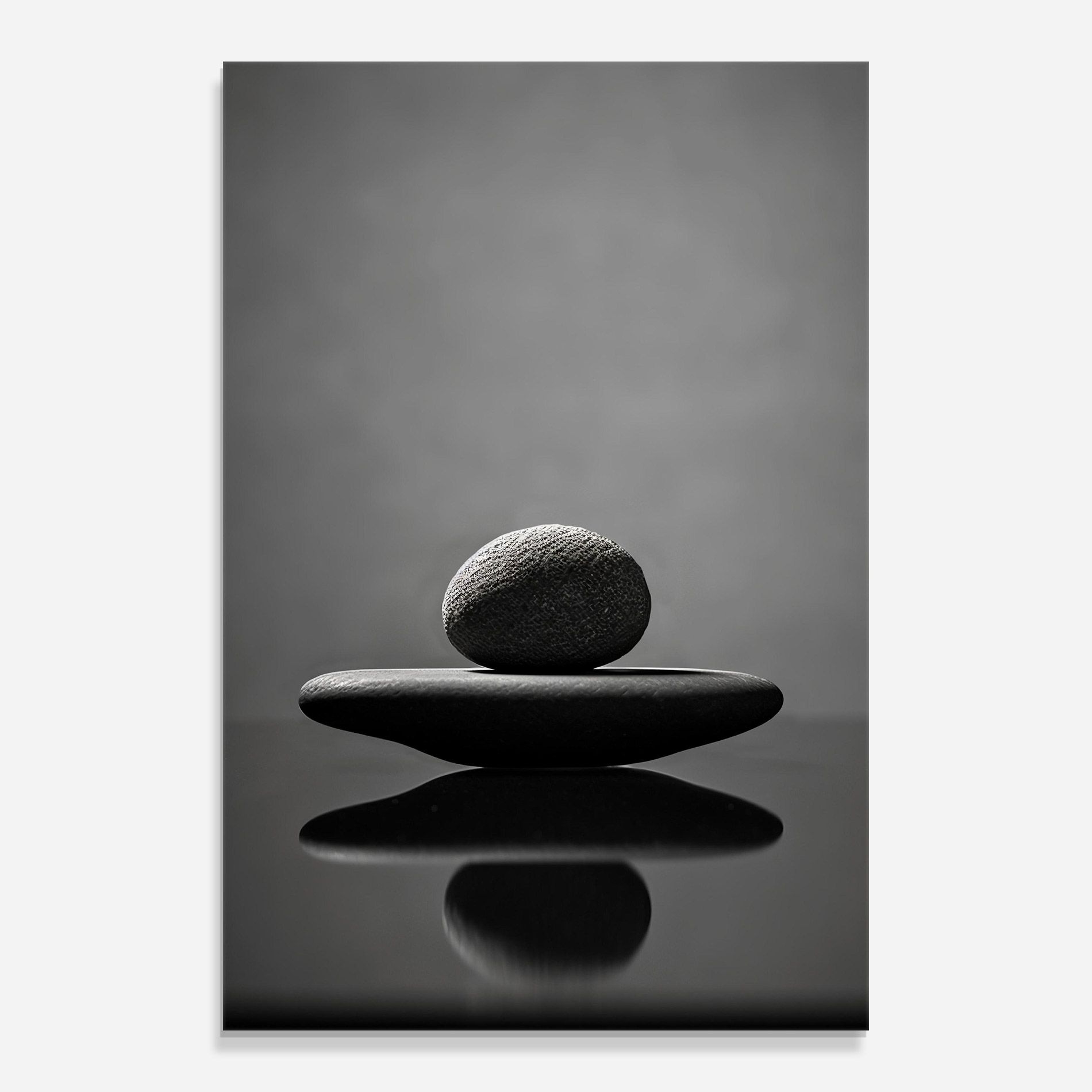 Minimalistic Zen Stone mockup 0