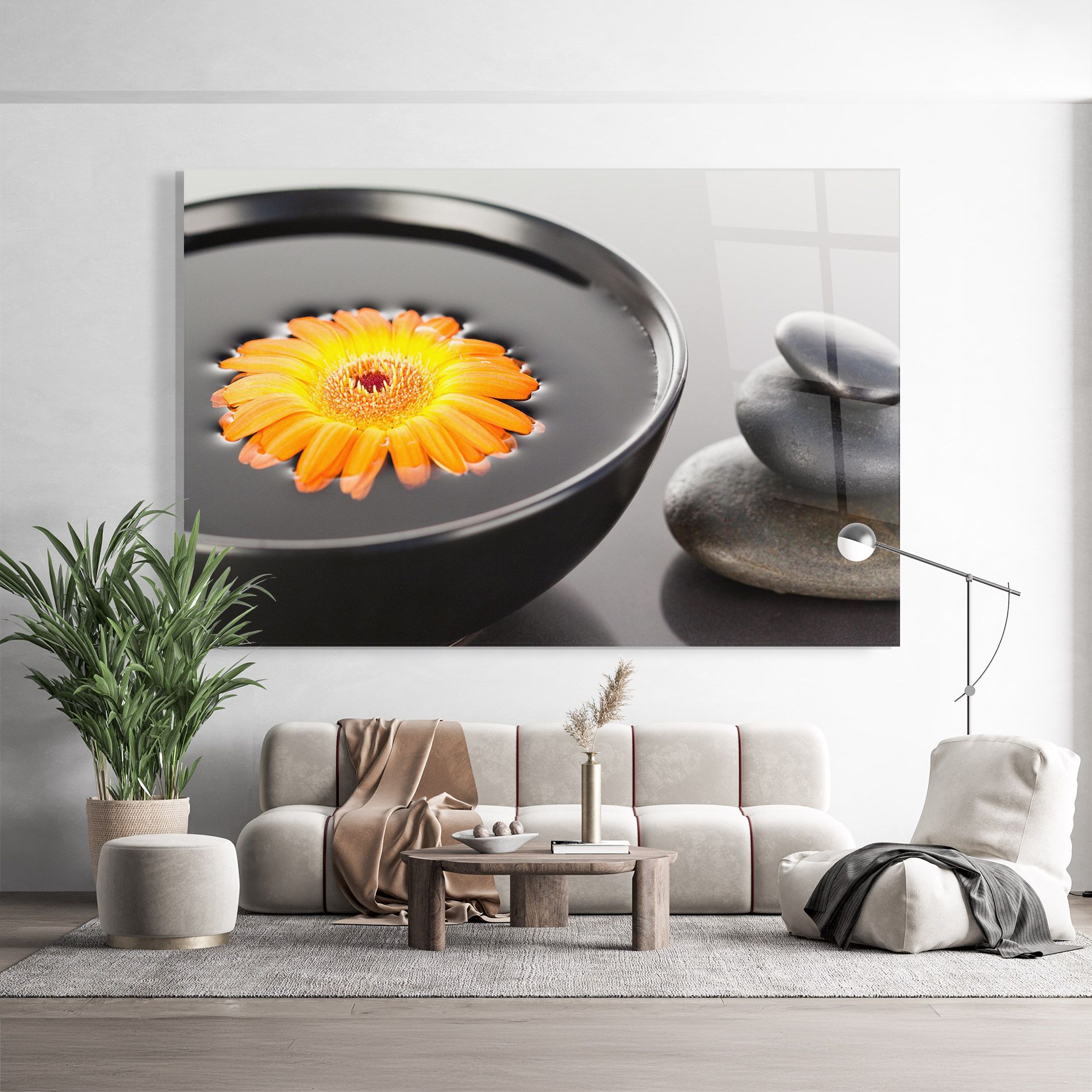 Orange Flower Stones mockup 9