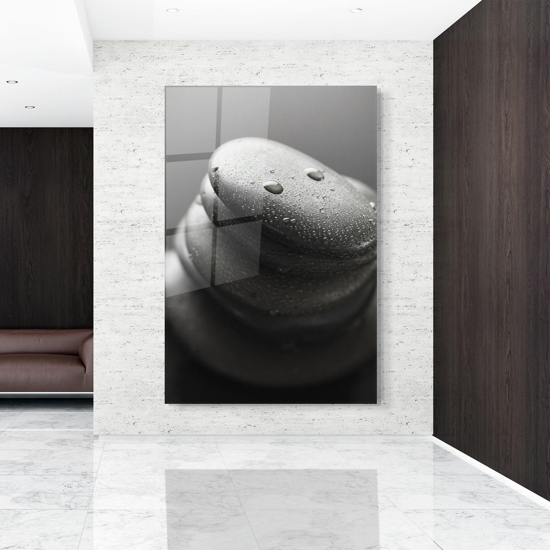 Tablou Sticla Beautiful Stones mockup 9