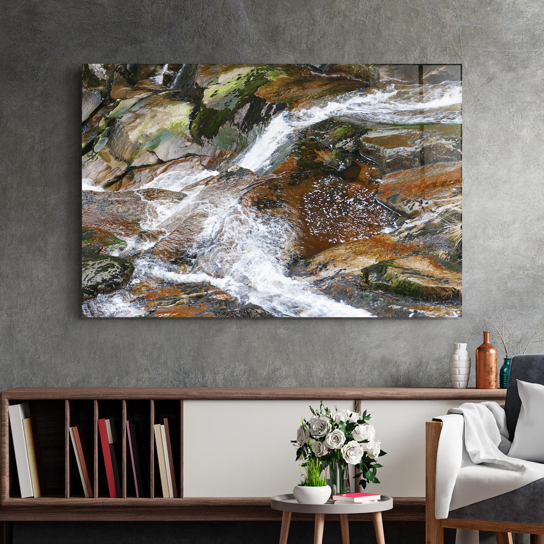 Tablou Sticla Forest Peace mockup 2