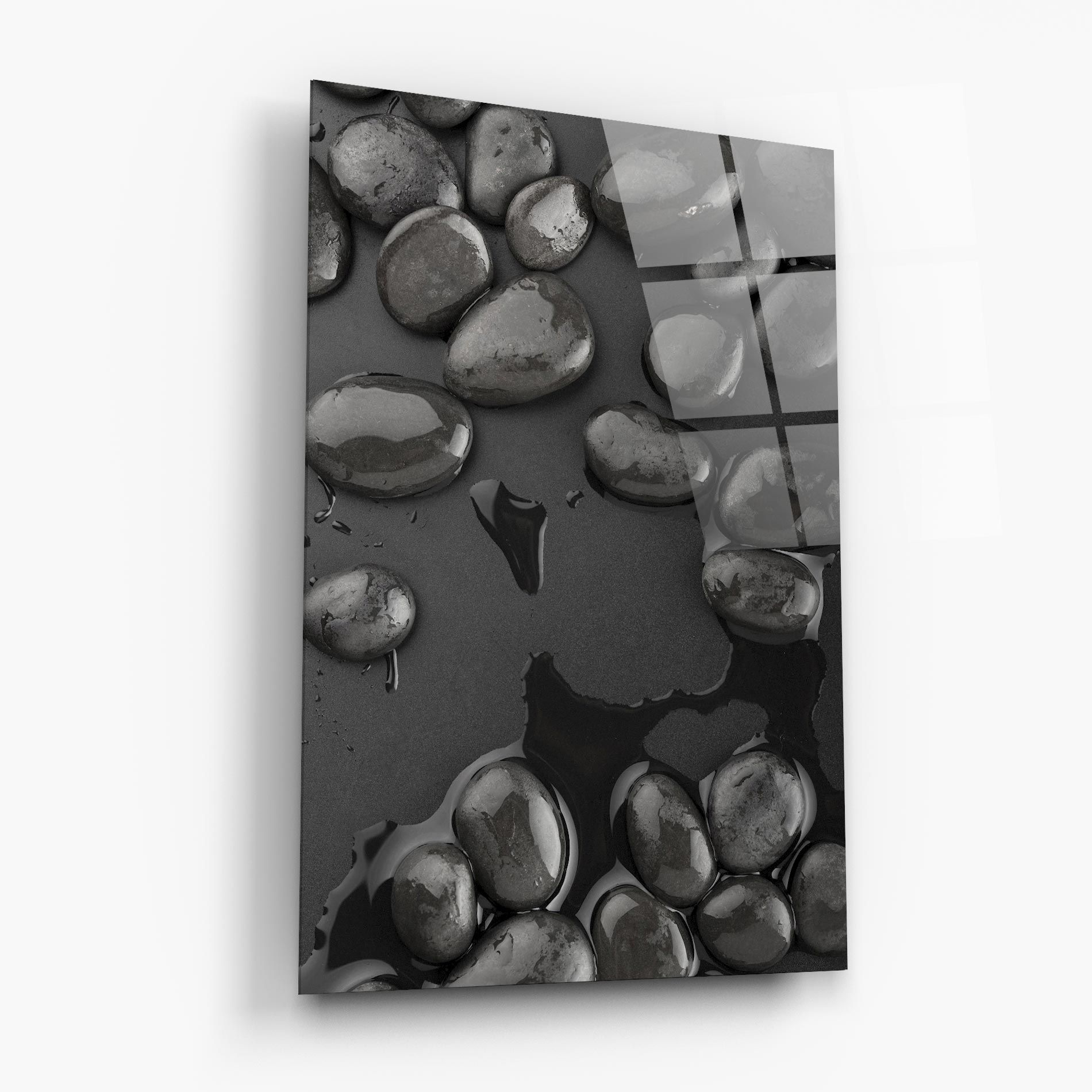Grey Shiny Stones mockup 6
