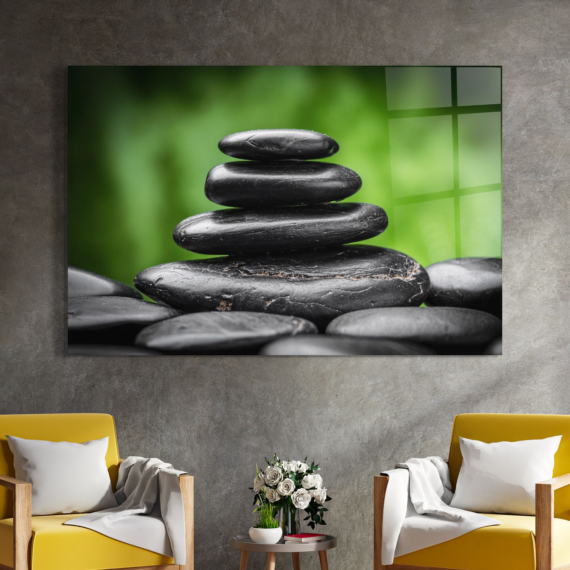 Black Stone Meditation mockup 4