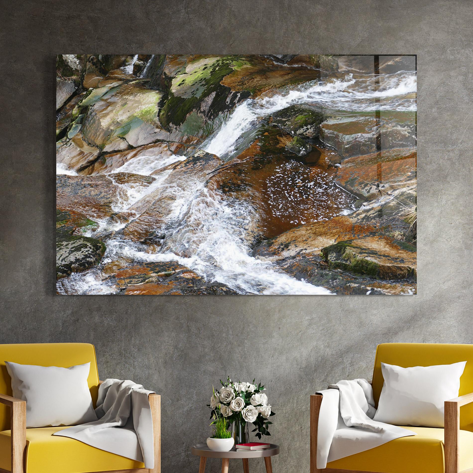 Tablou Sticla Forest Peace mockup 4