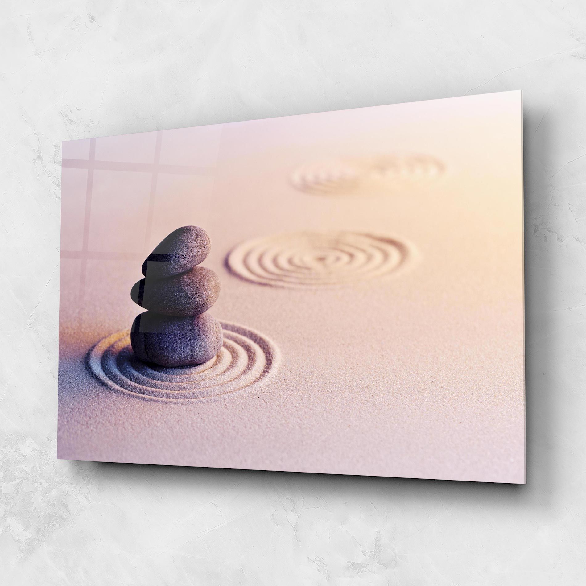 Meditation Stones Sand mockup 1