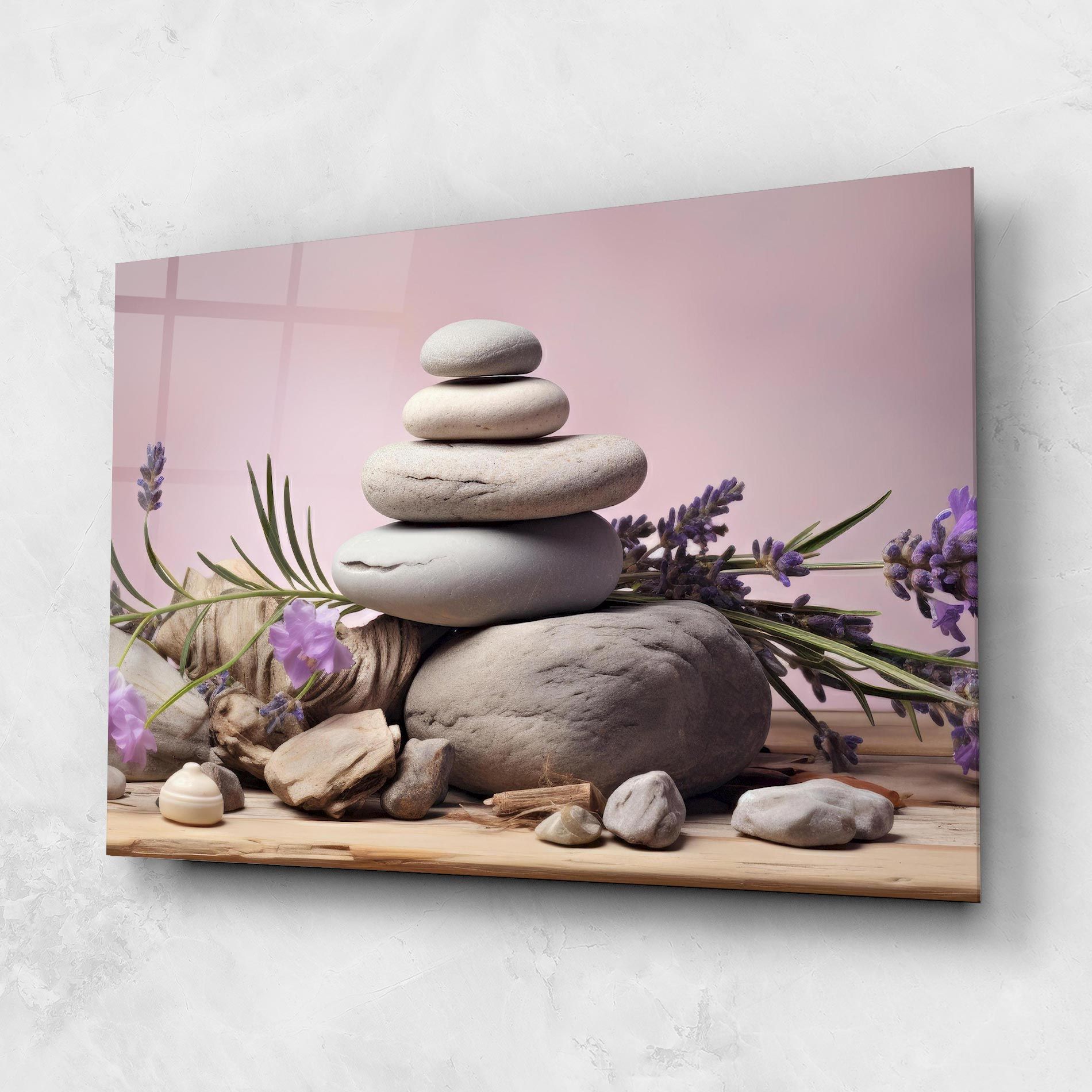 Purple Flower Stones mockup 1