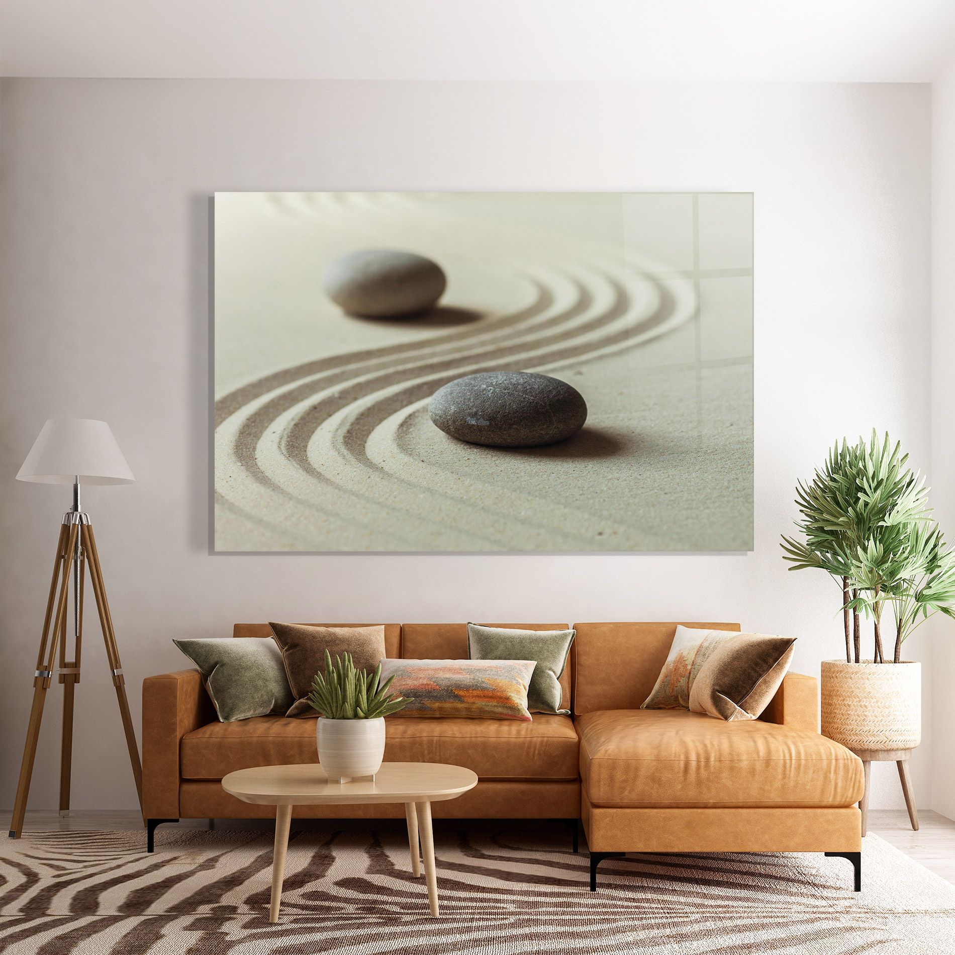 Cream Sand Stones mockup 7