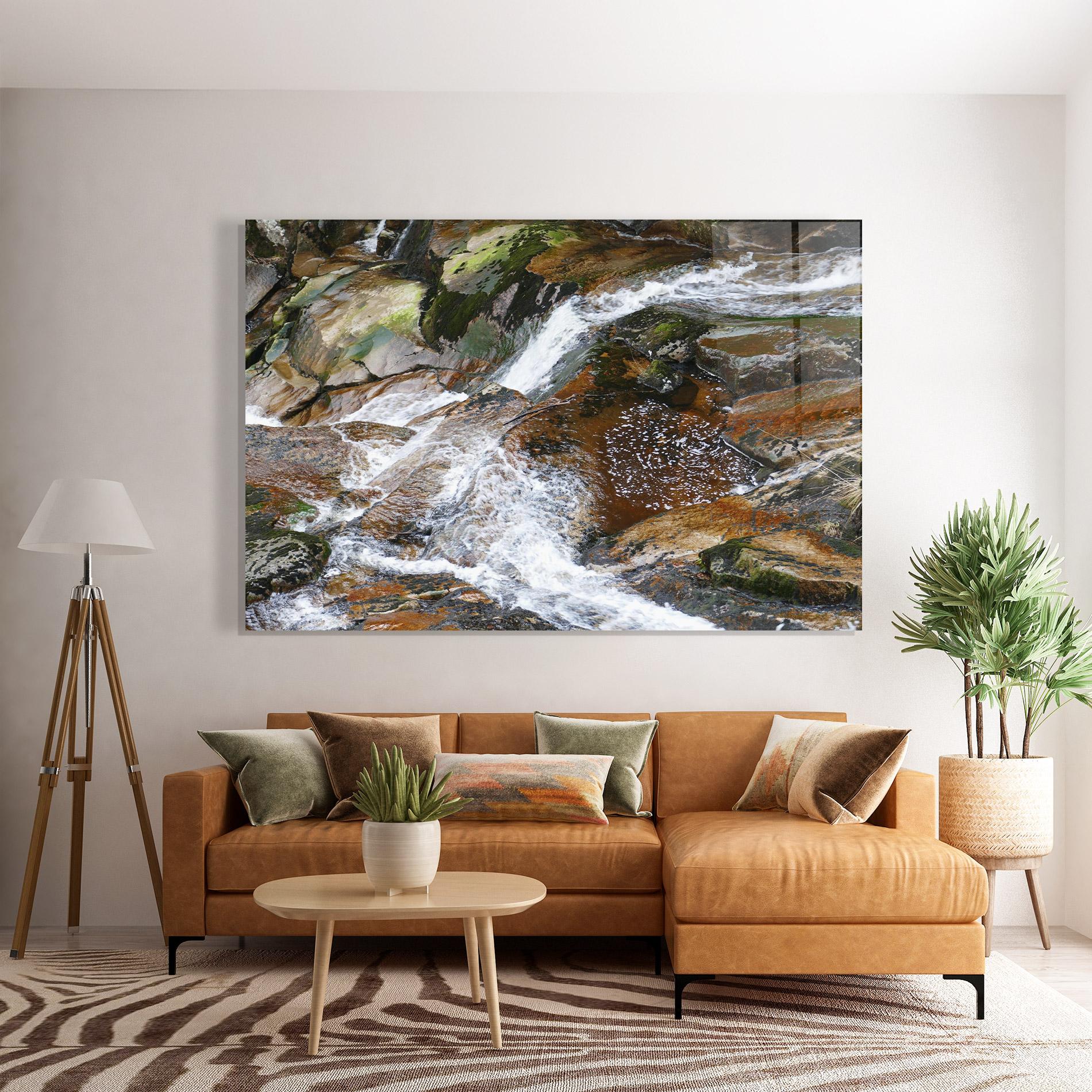 Tablou Sticla Forest Peace mockup 7