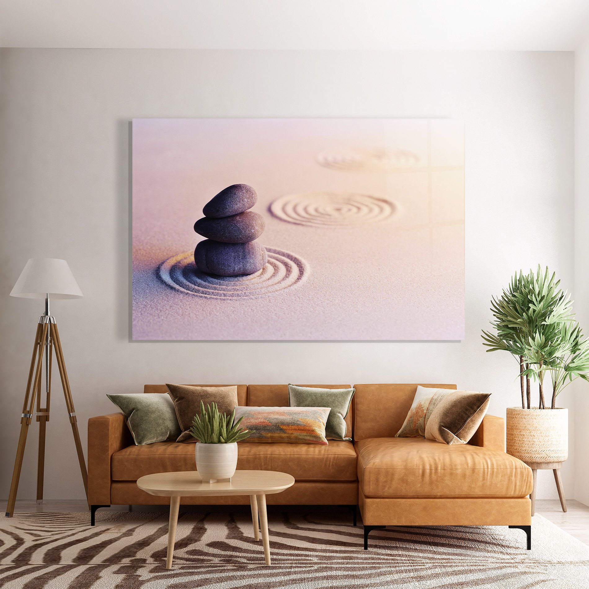 Meditation Stones Sand mockup 7