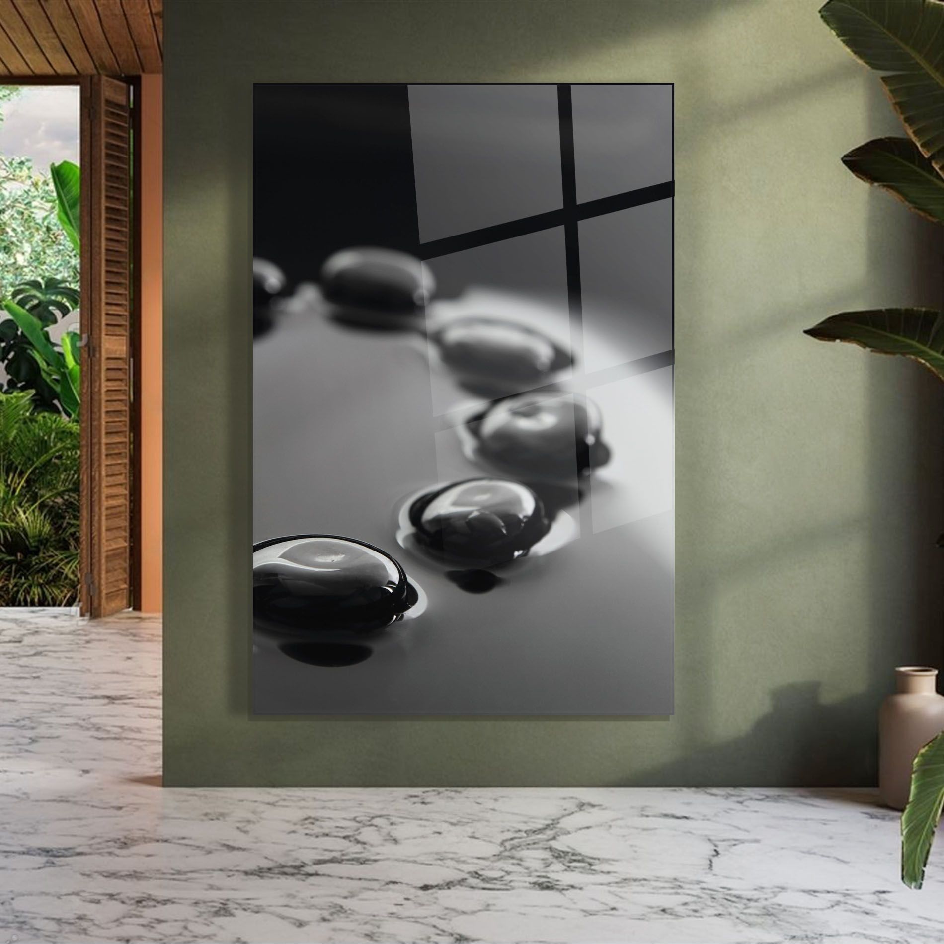 Black Small Stones mockup 7